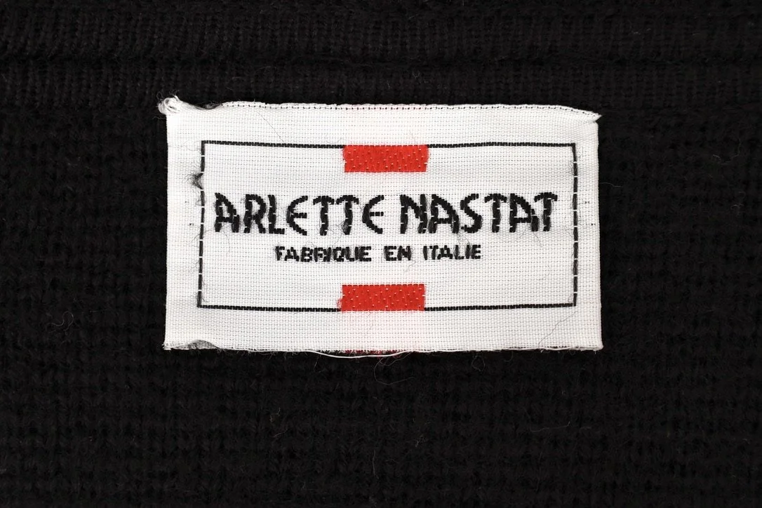 1980s Arlette Nastat label tag
