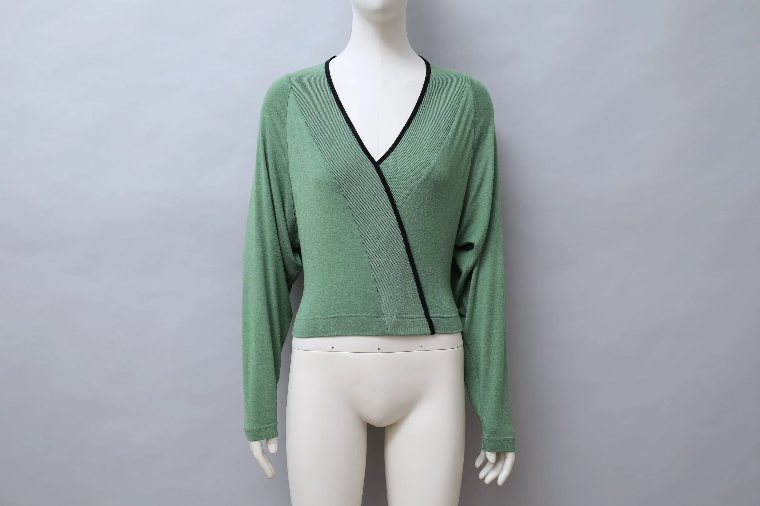 late 1980s / early 1990s Chantal Thomass green portefeuille top