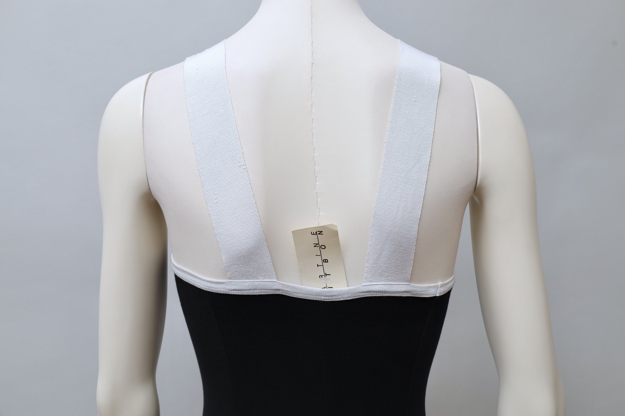 late 1980s / early 1990s Martine Sitbon La Nuit bow bodysuit