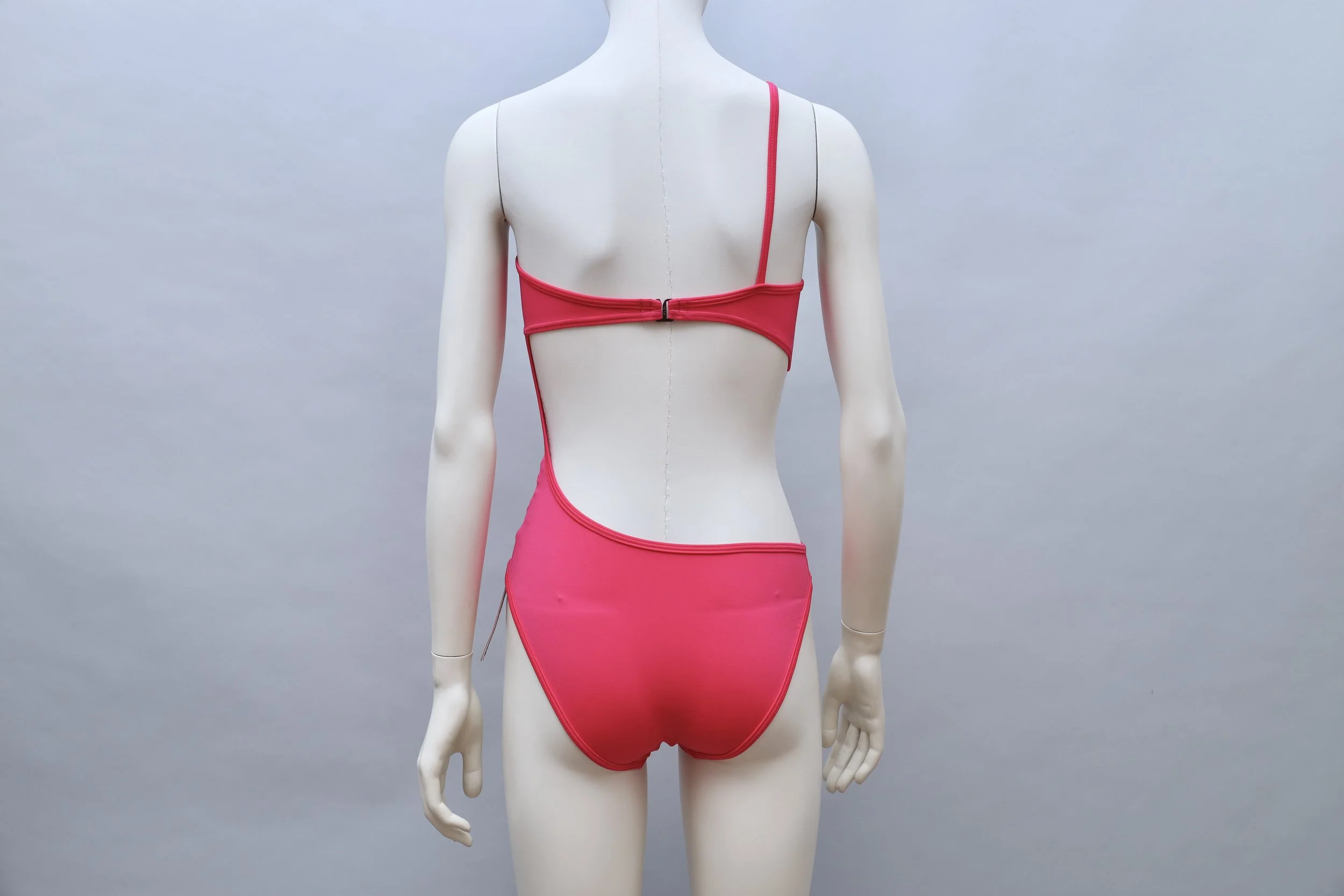 S/S 2005 Speedo by Rosa Cha pink and orange cut out swimsuit