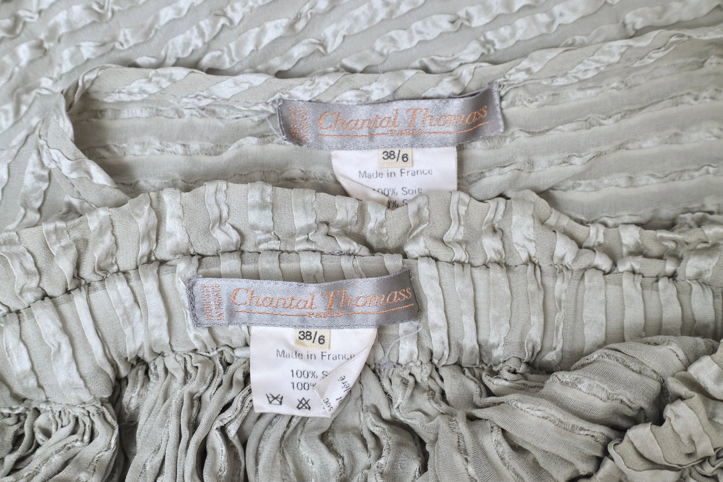 1980s Chantal Thomass label tag