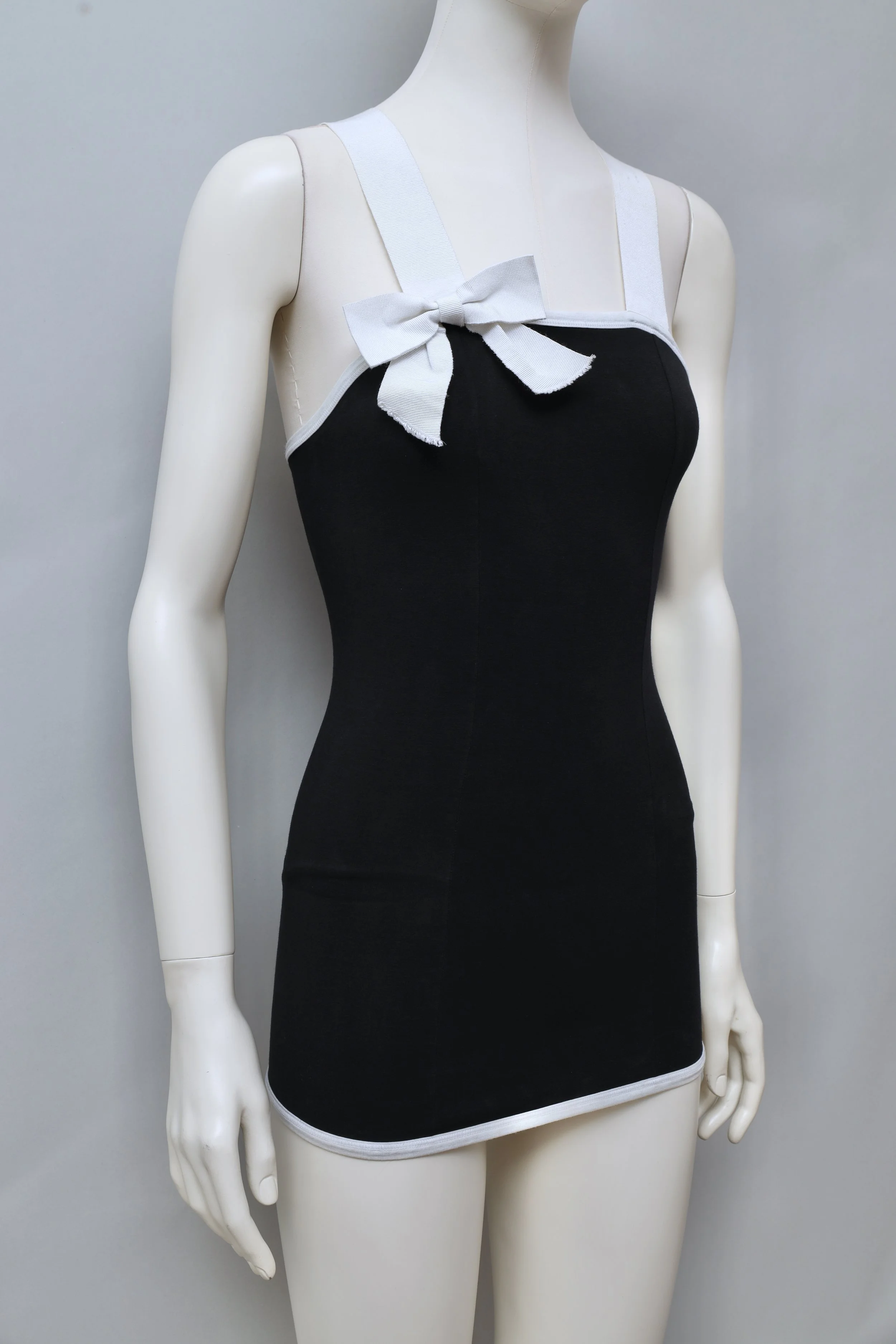 late 1980s / early 1990s Martine Sitbon La Nuit bow bodysuit