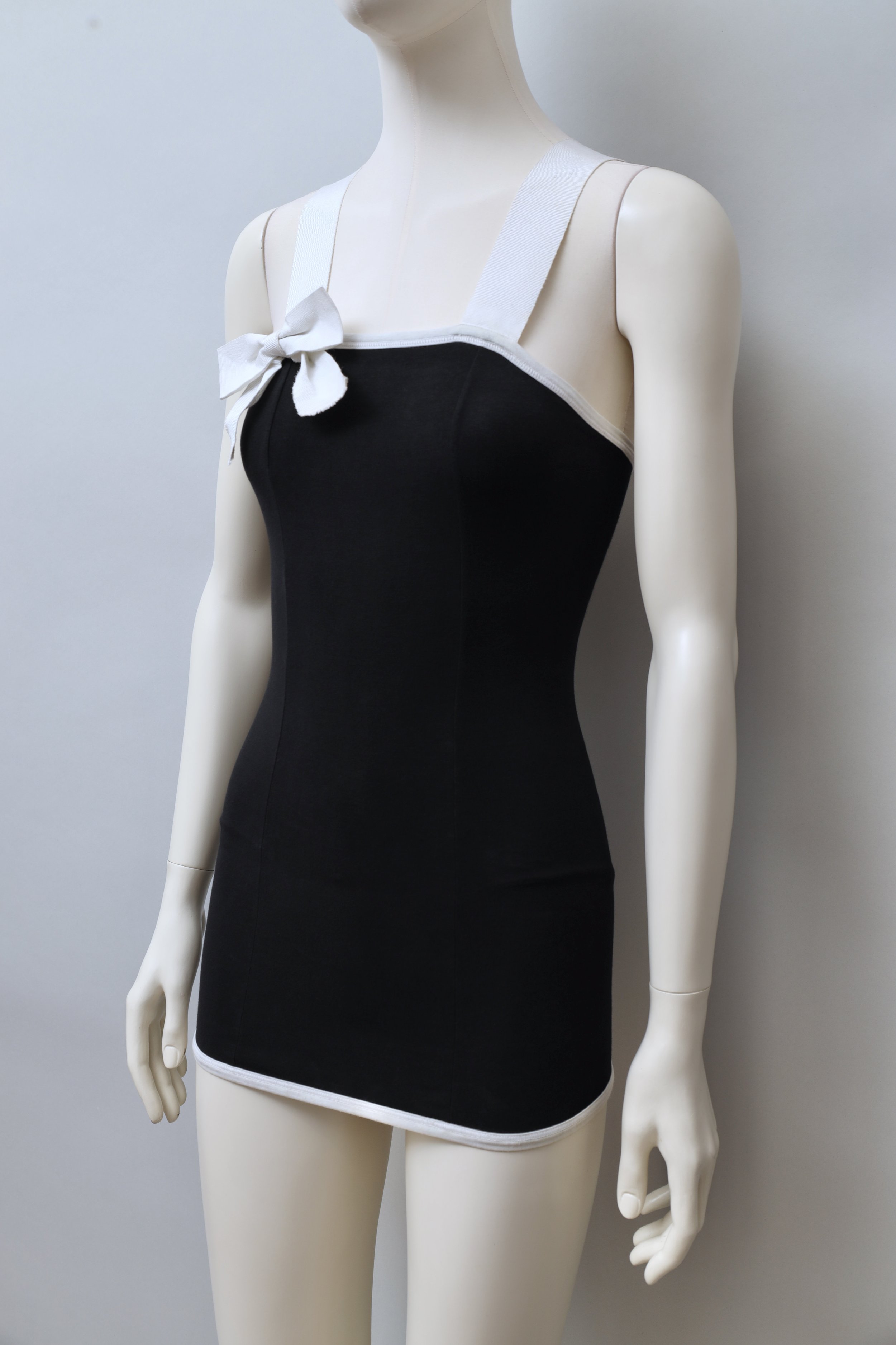 late 1980s / early 1990s Martine Sitbon La Nuit bow bodysuit
