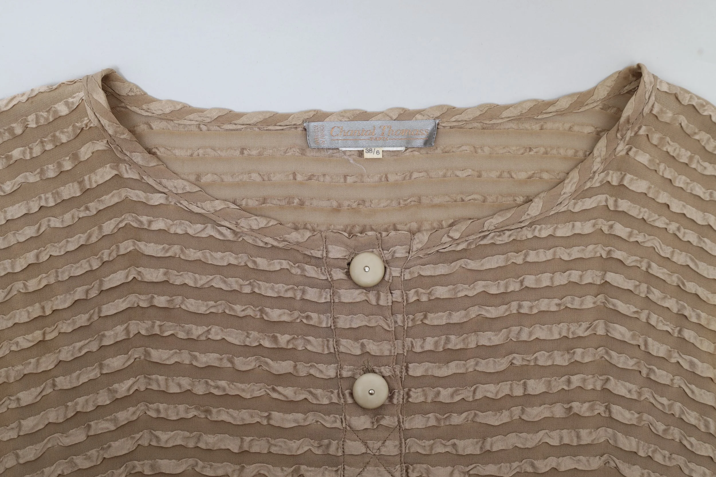 S/S 1985 Chantal Thomass label tag