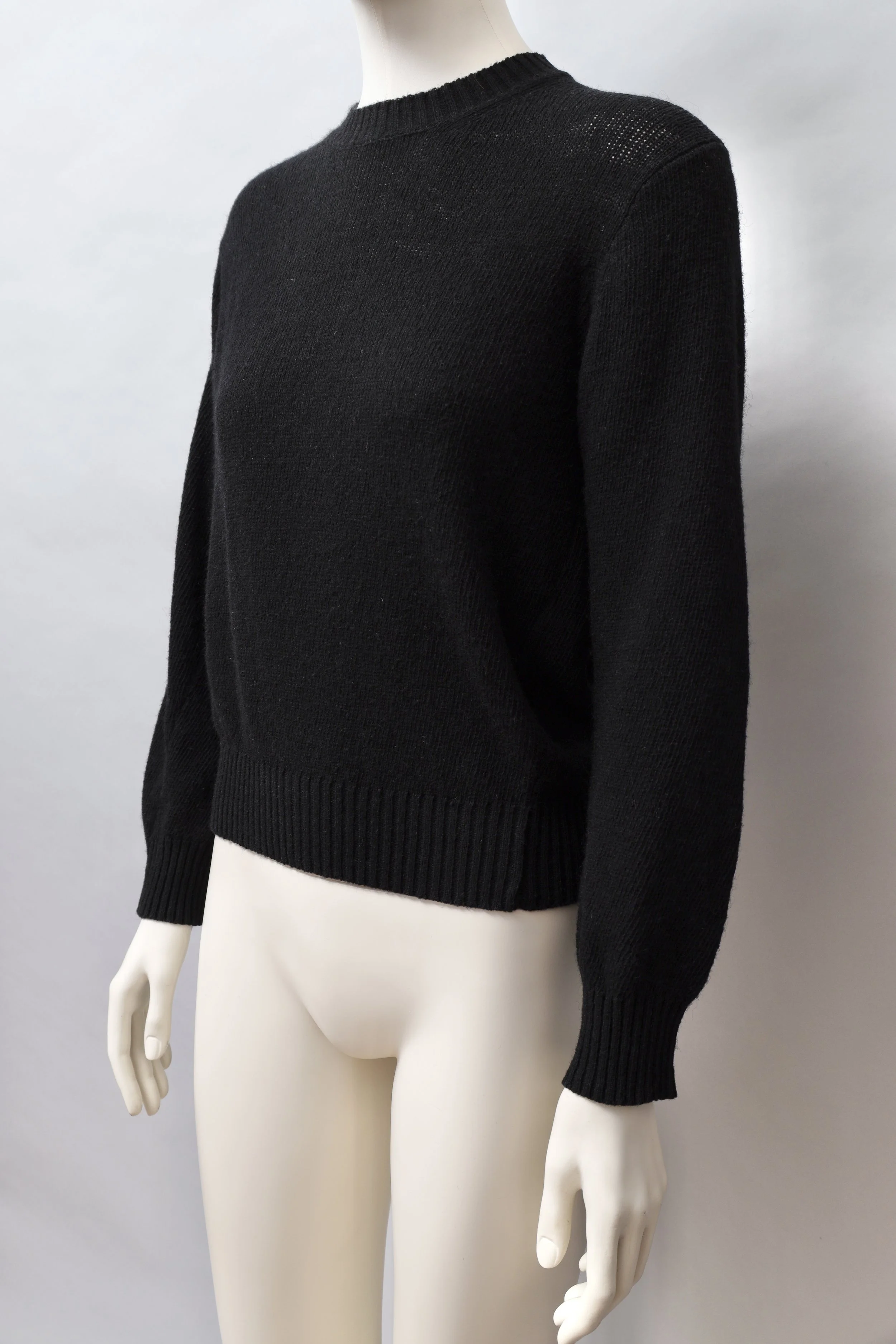 1990s Junya Watanabe for Comme des Garçons black wool sweater