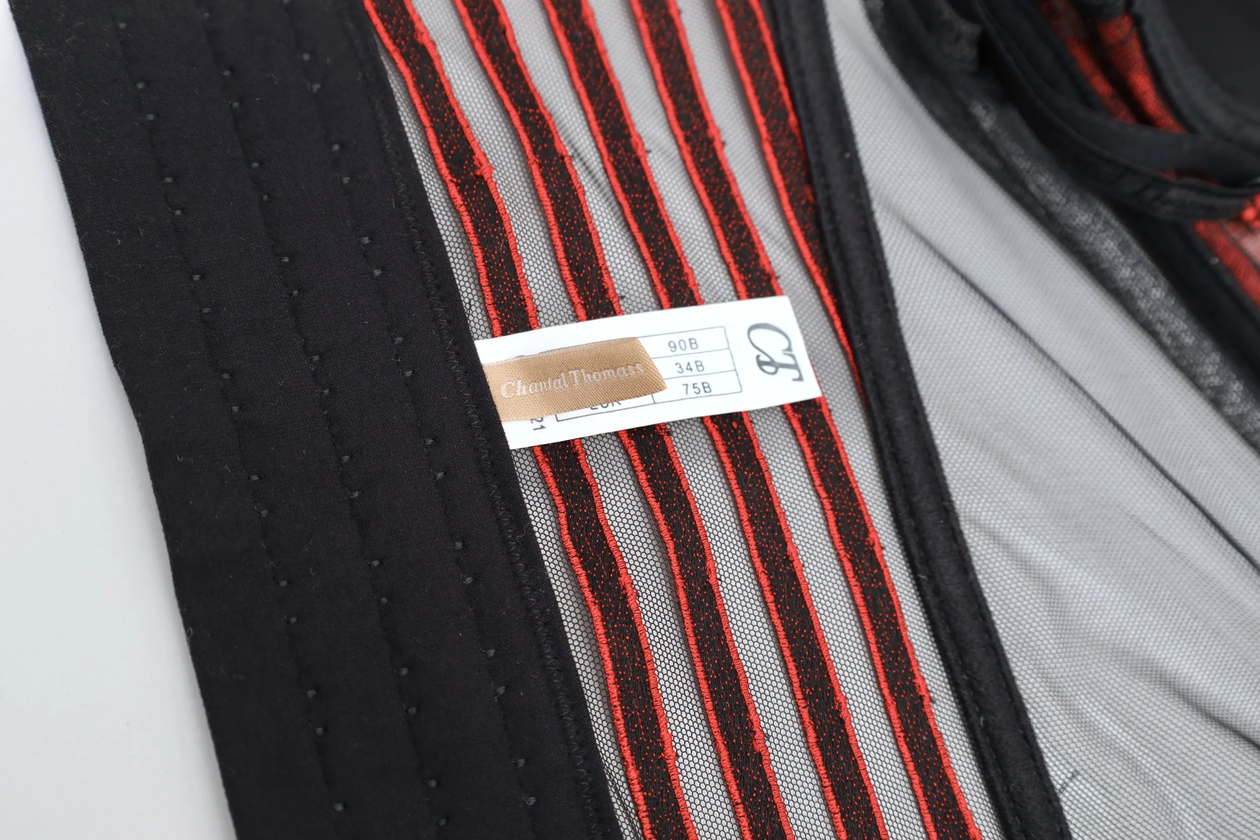 early 2000s Chantal Thomass label tag