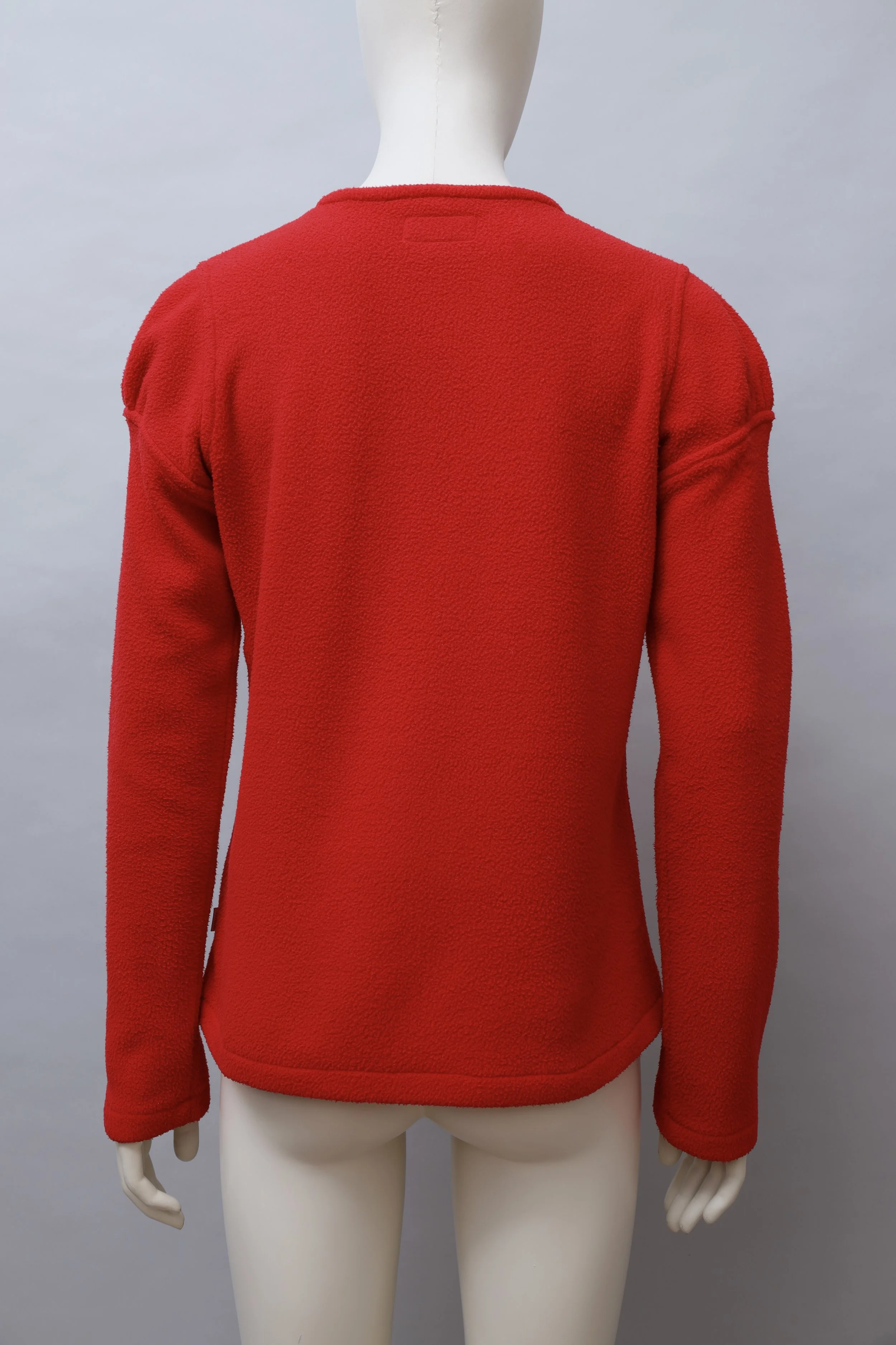 late 1990s / early 2000s JUNK by Junko Shimada red fleece sweater
