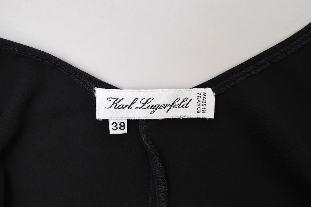 1990s Karl Lagerfeld label tag