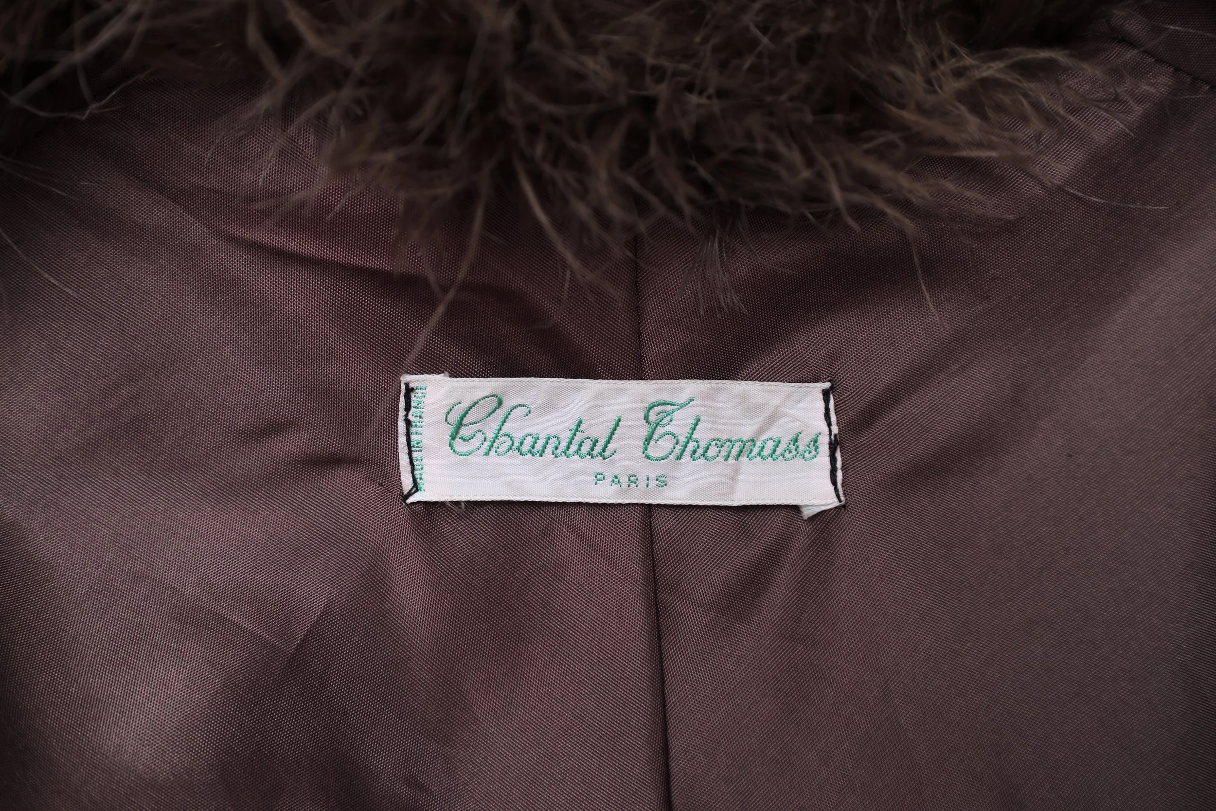 early 1980s Chantal Thomass label tag