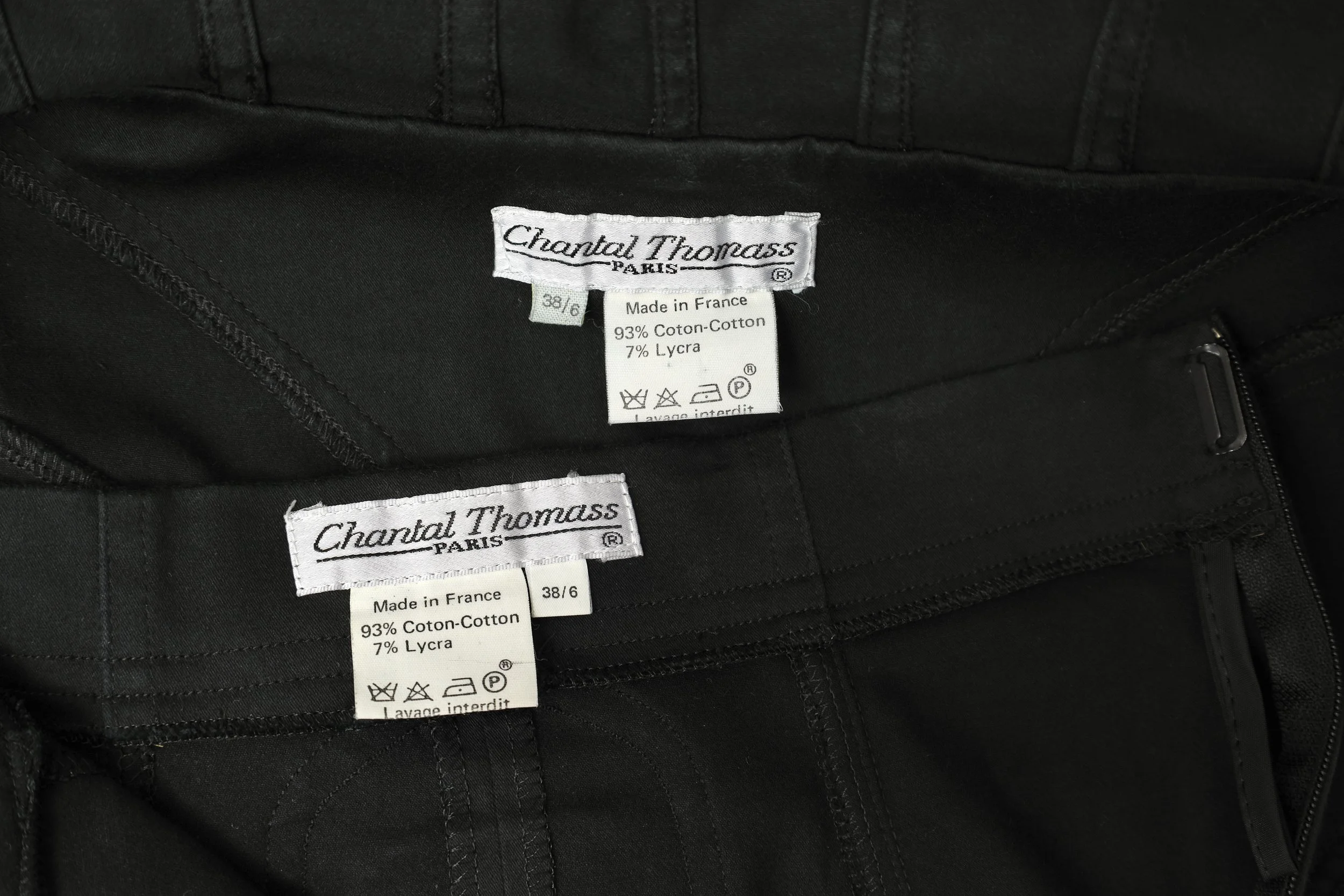 S/S 1991 Chantal Thomass label tag