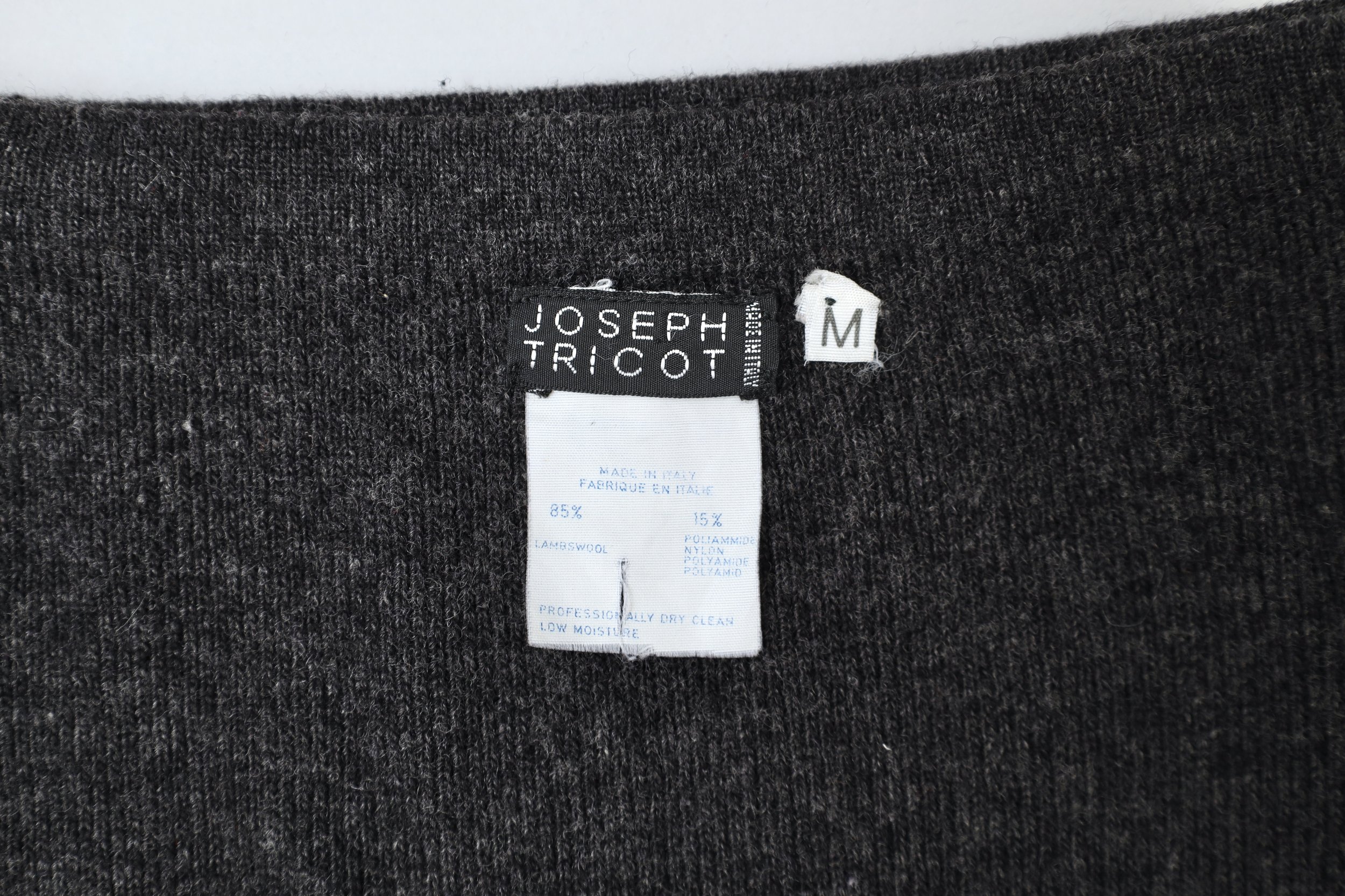 1990s Joseph Tricot label tag