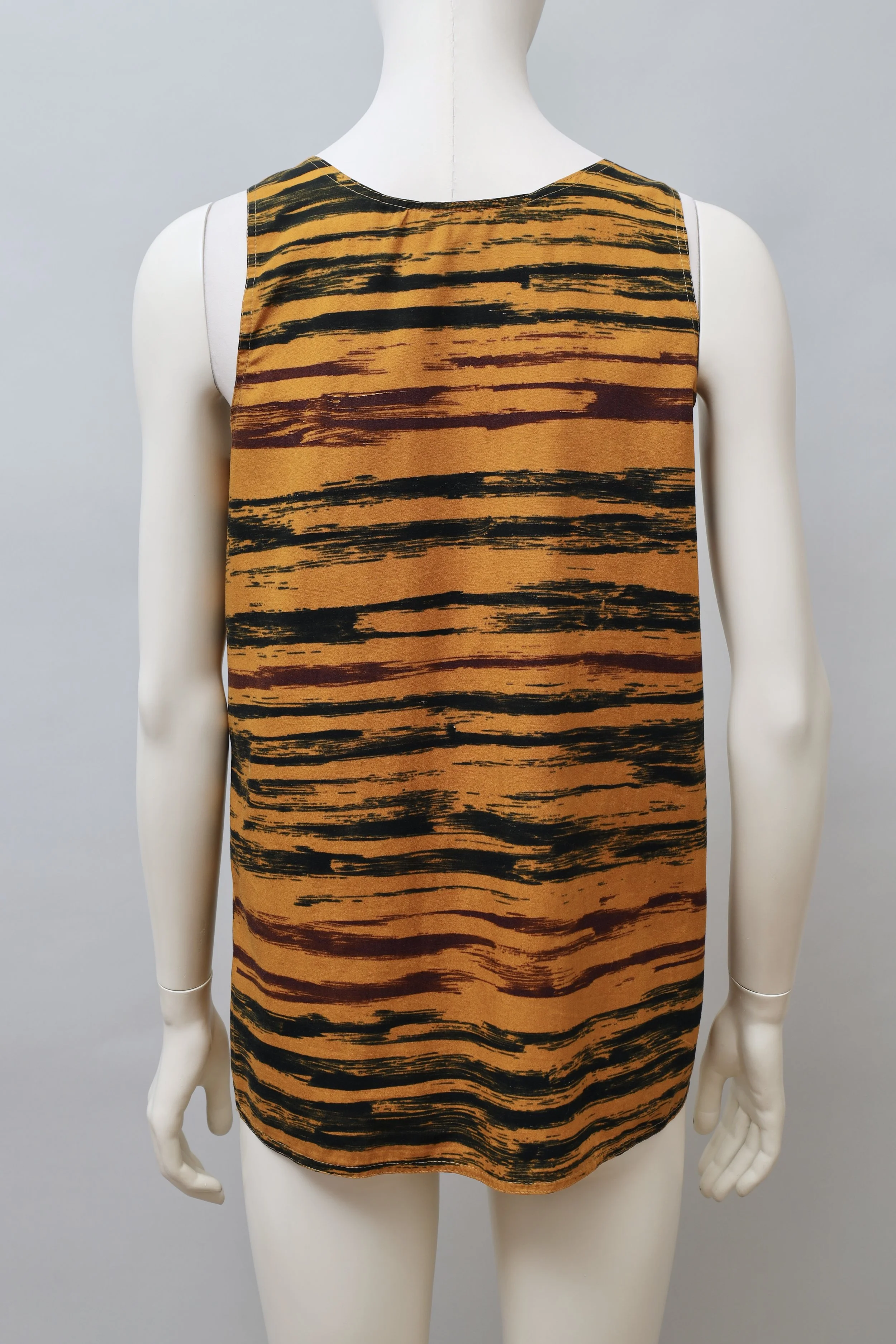 late 1970s / early 1980s Jean Paul Gaultier Kashiyama brush stroke print