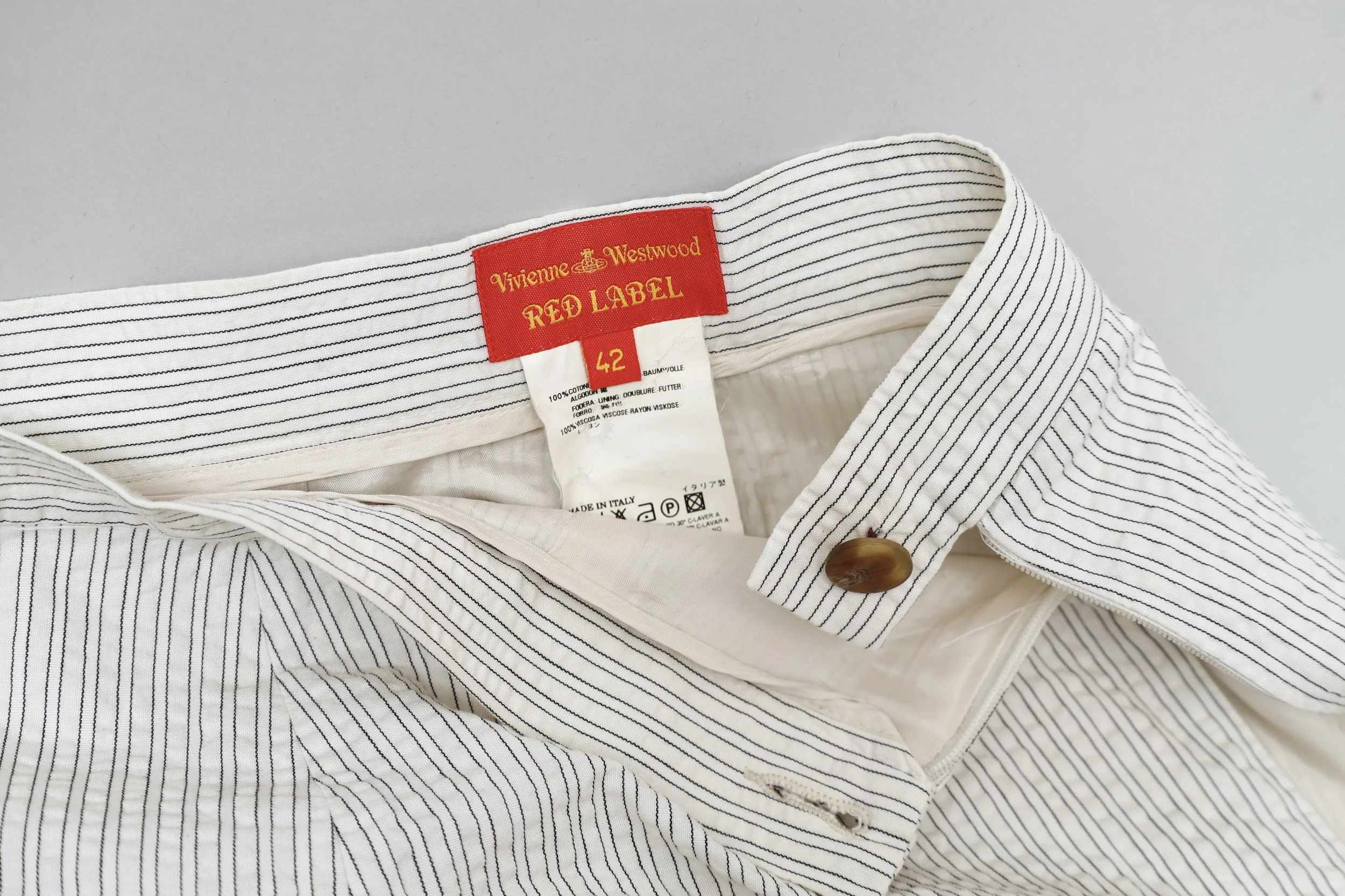 S/S 2008 Vivienne Westwood Red Label tag