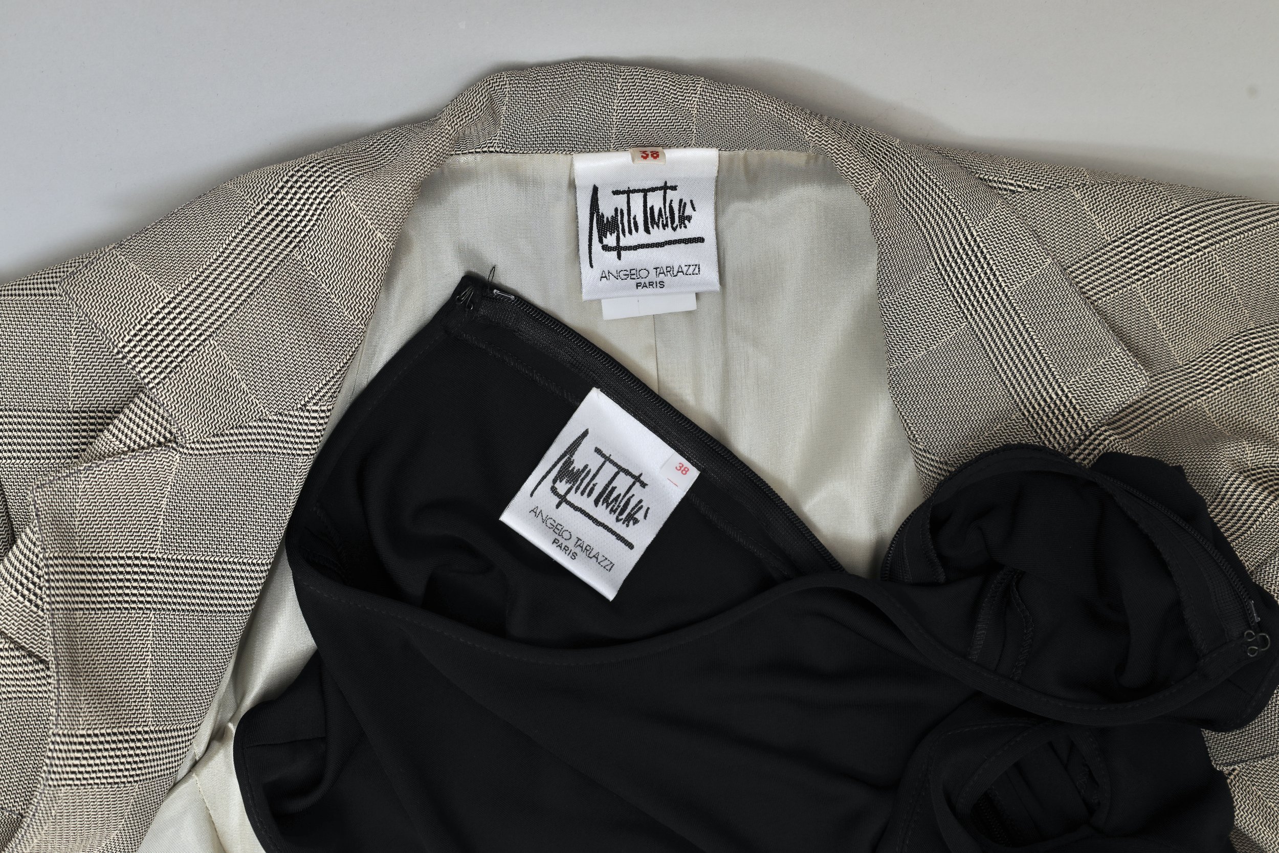 1980s Angelo Tarlazzi label tag
