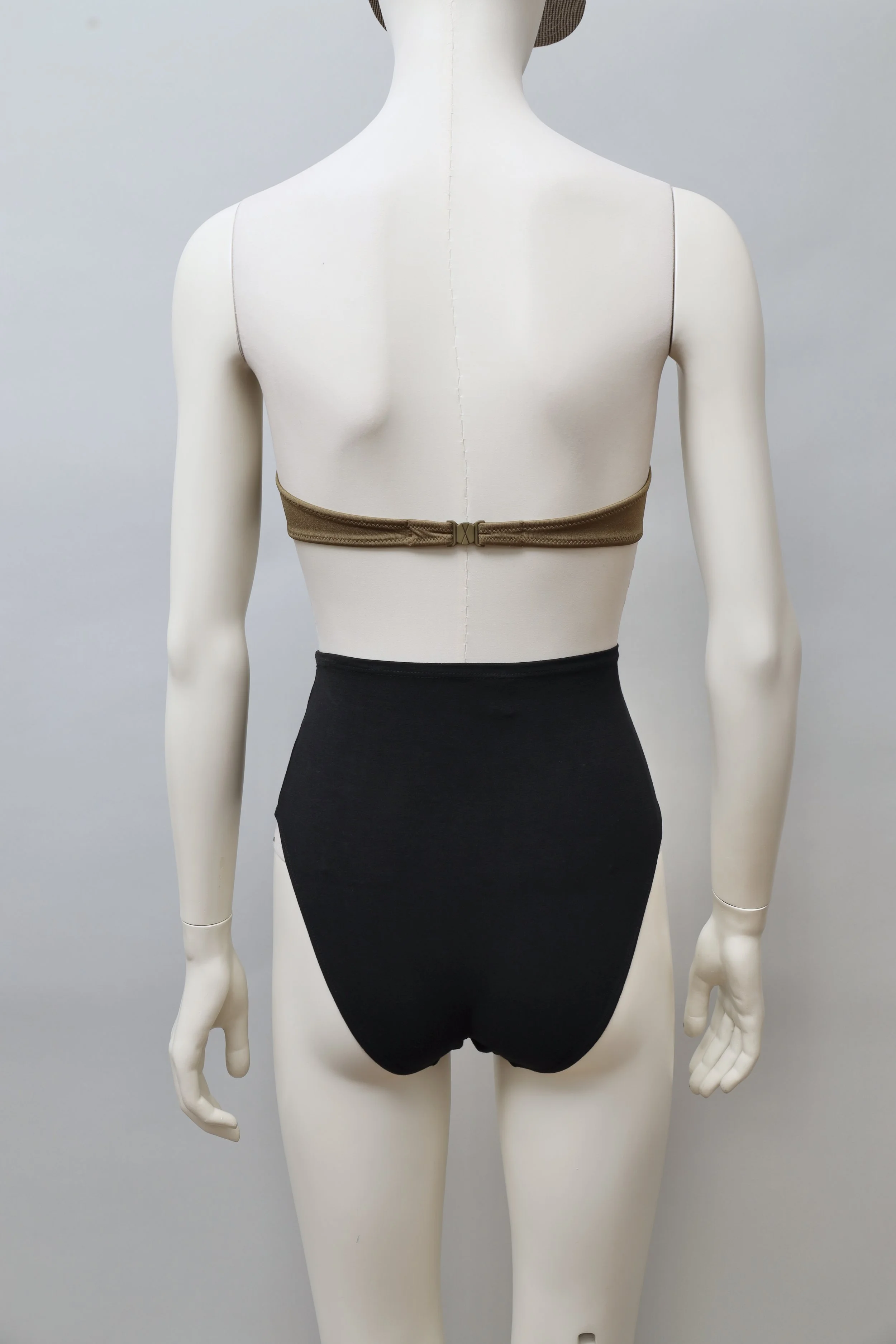late 1980s / early 1990s Martine Sitbon La Nuit high waist stripe panty