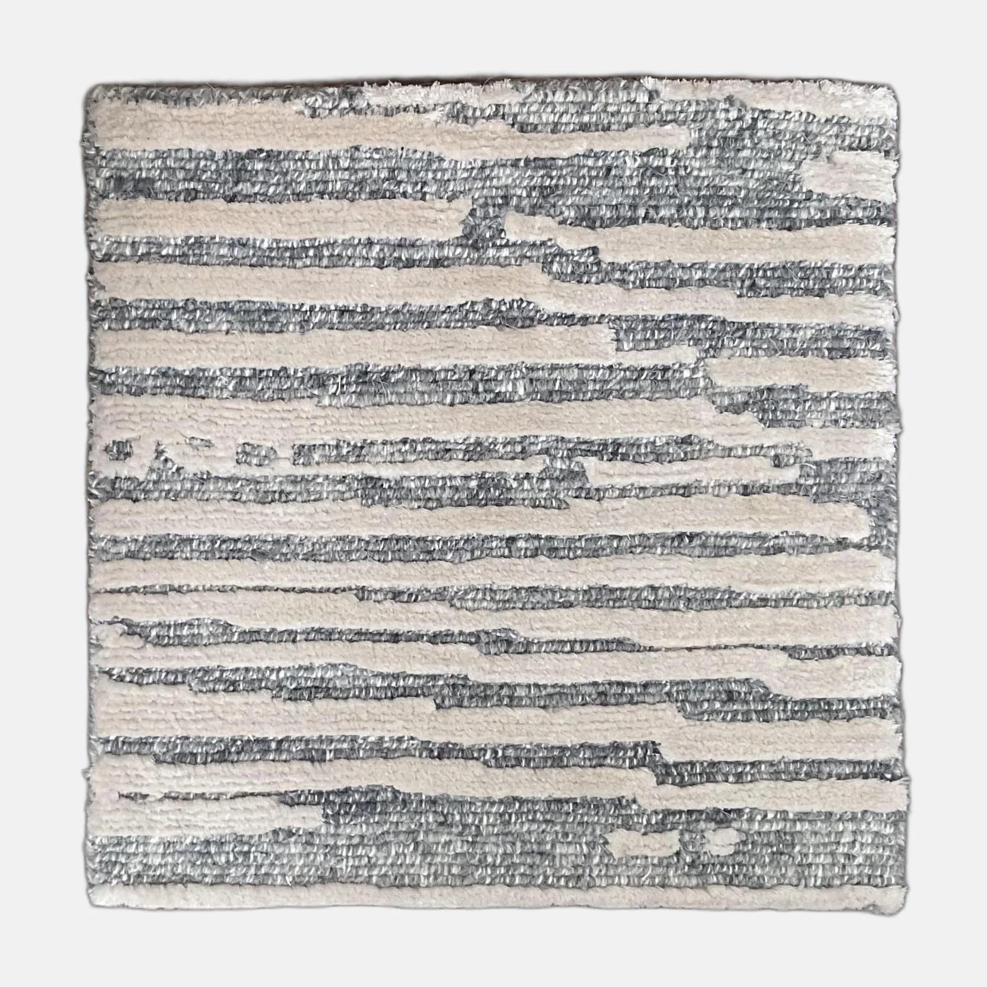 IRREGULAR STRIPES-10211-WOOL SILK