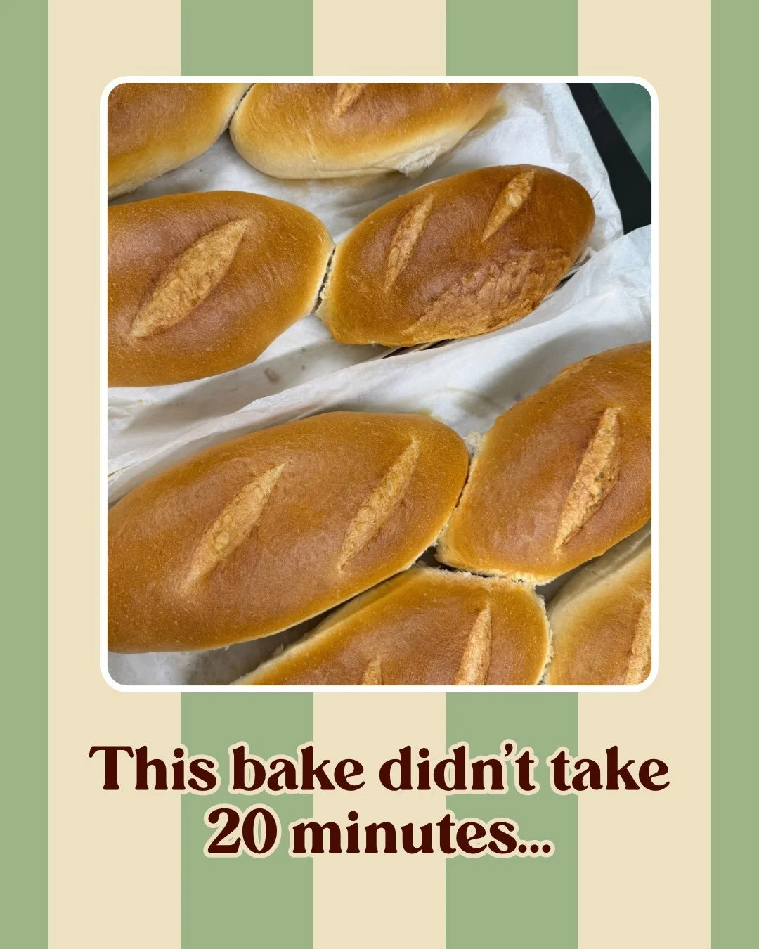Most people see the finished bake...

But behind every bread roll, carrot cake and strawberry slice are hours of mixing, kneading, resting, baking and decorating 🤎

Every step takes time, and that&rsquo;s exactly how we like it. We believe the best 