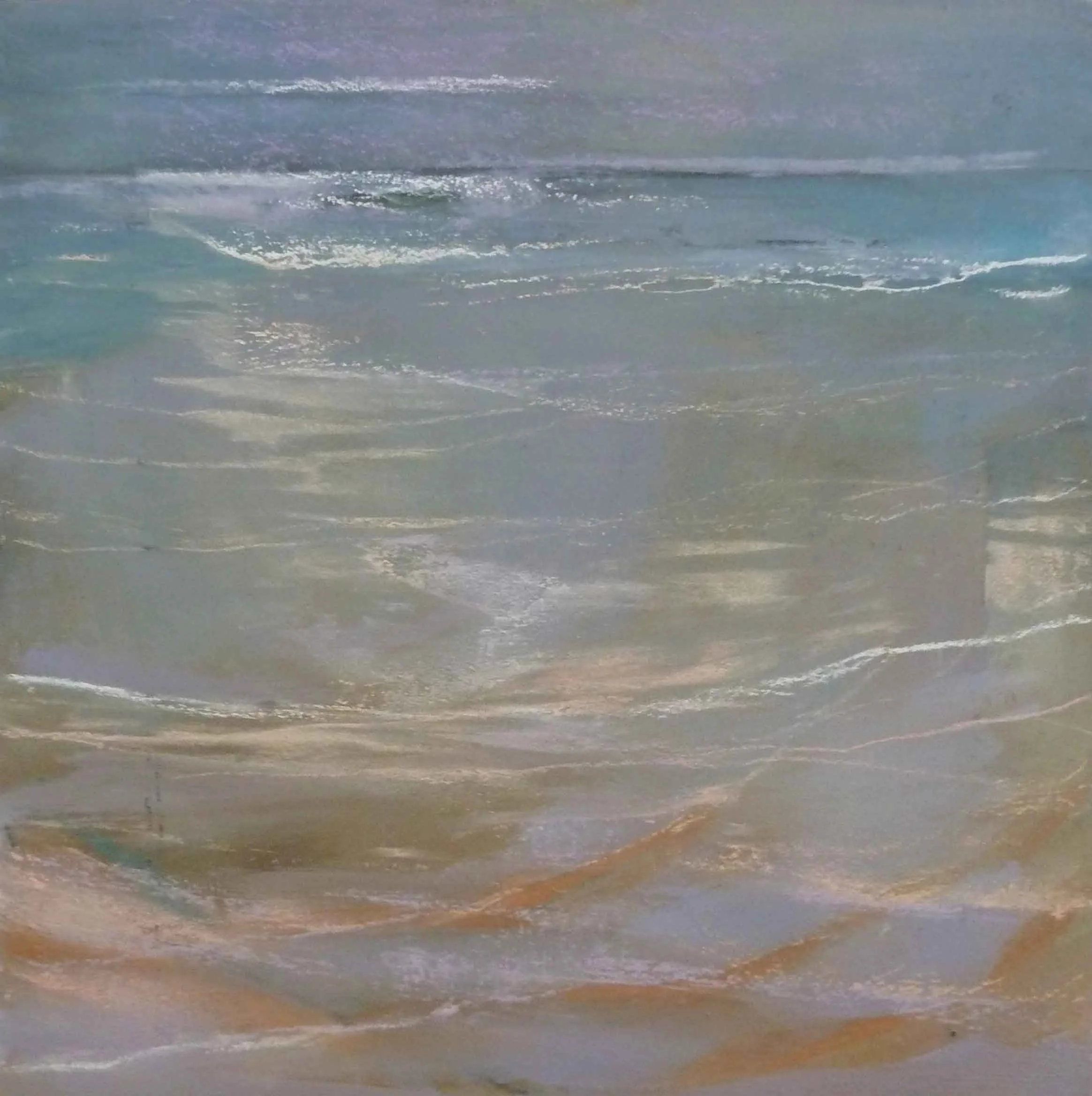 Sea Study, Mixed Media 370 x 370