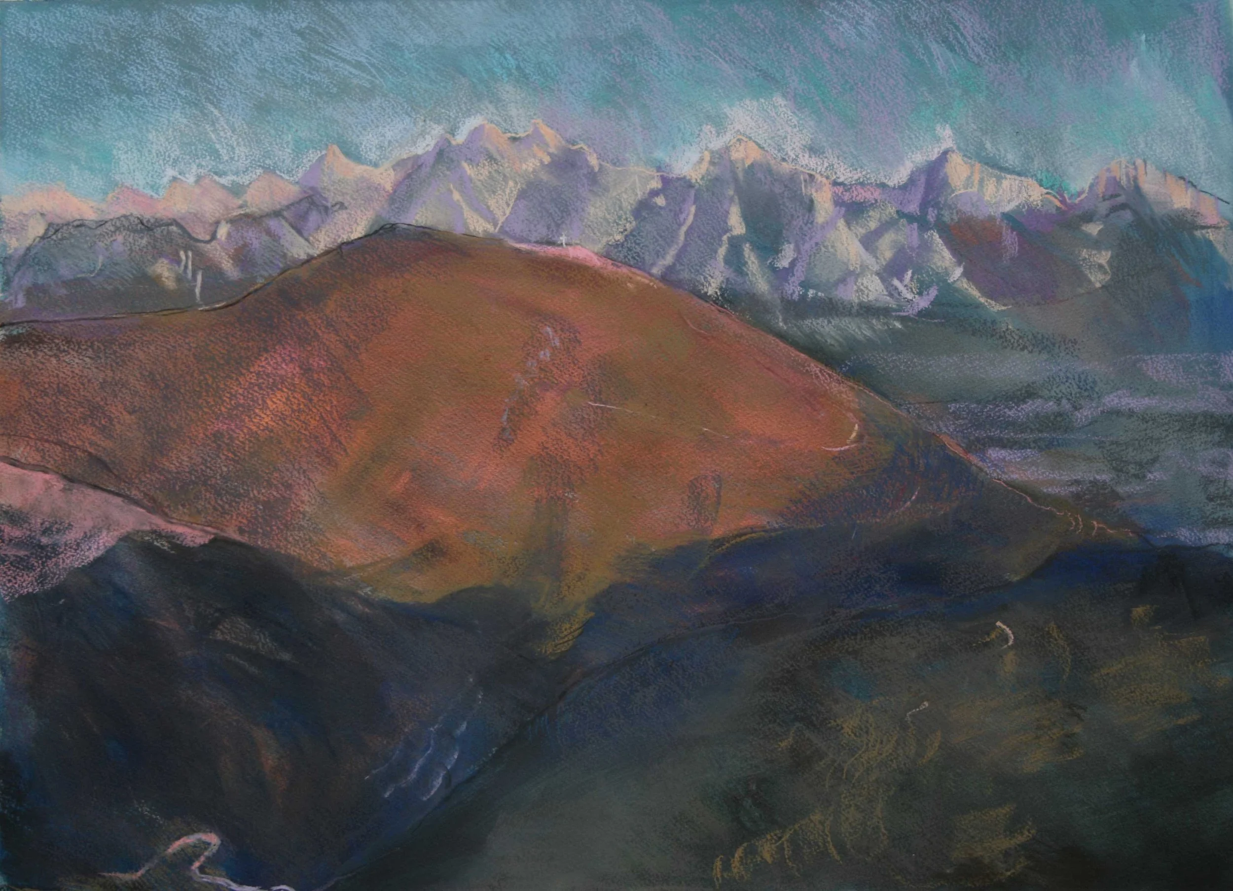 Picos from Tudes 515 x 700