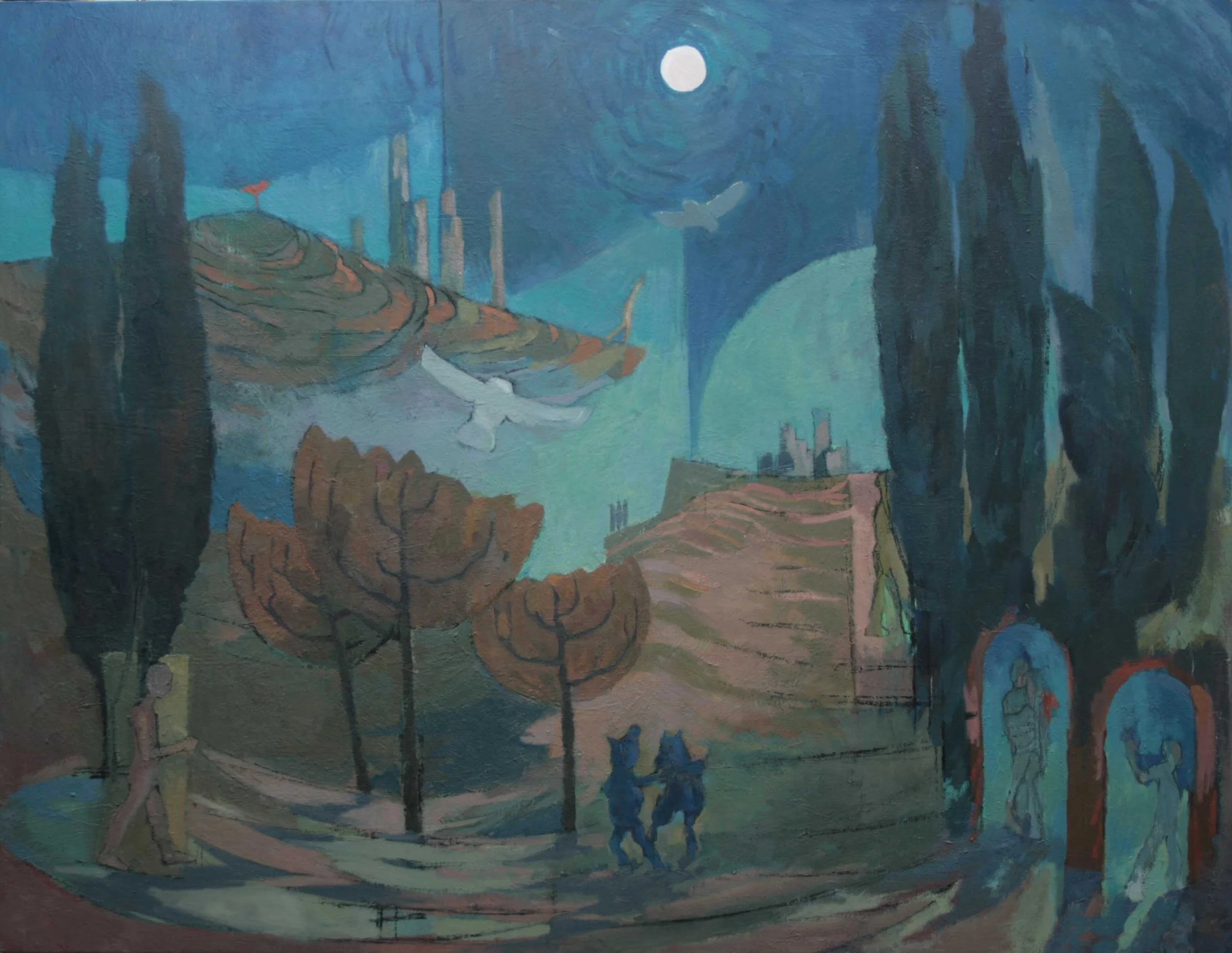 Walking in Italy         1200 x 1500