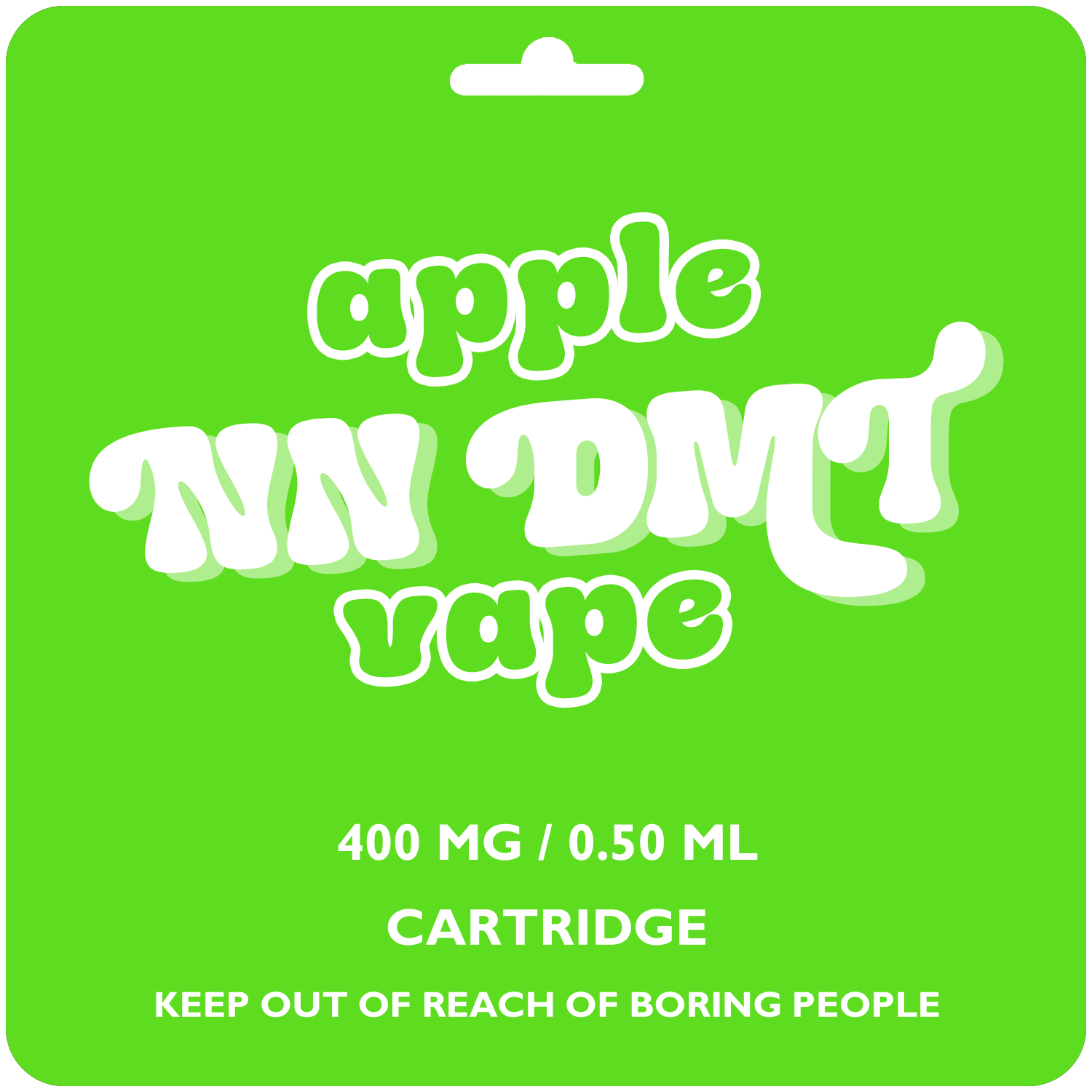 Apple NN DMT Cartridge (400mg/0.50ml)