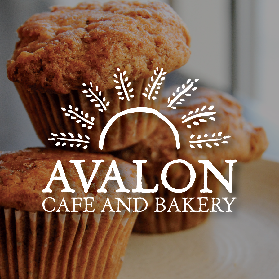 Muffins from Avalon Bakery and Cafe in Ann Arbor and Detroit, Michigan.