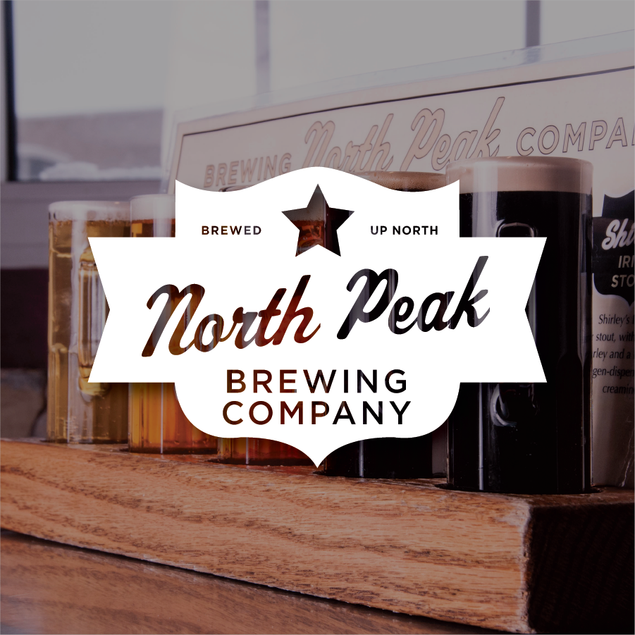 North Peak Brewing Company Pub in Traverse City and Bay City, Michigan.