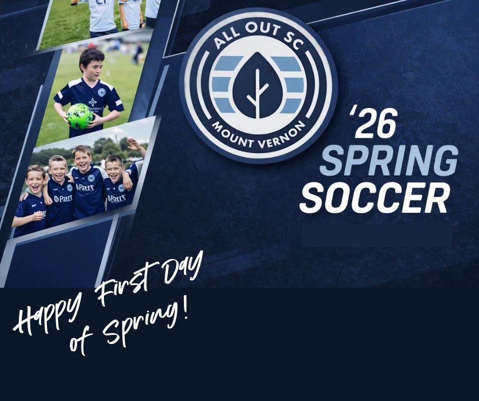 First day of spring means soccer season is here!

We can't wait to be on the field with you;  soaking up the sun, learning new skills, and having fun doing what we love!

#springsoccer #seasonstart #alloutsports