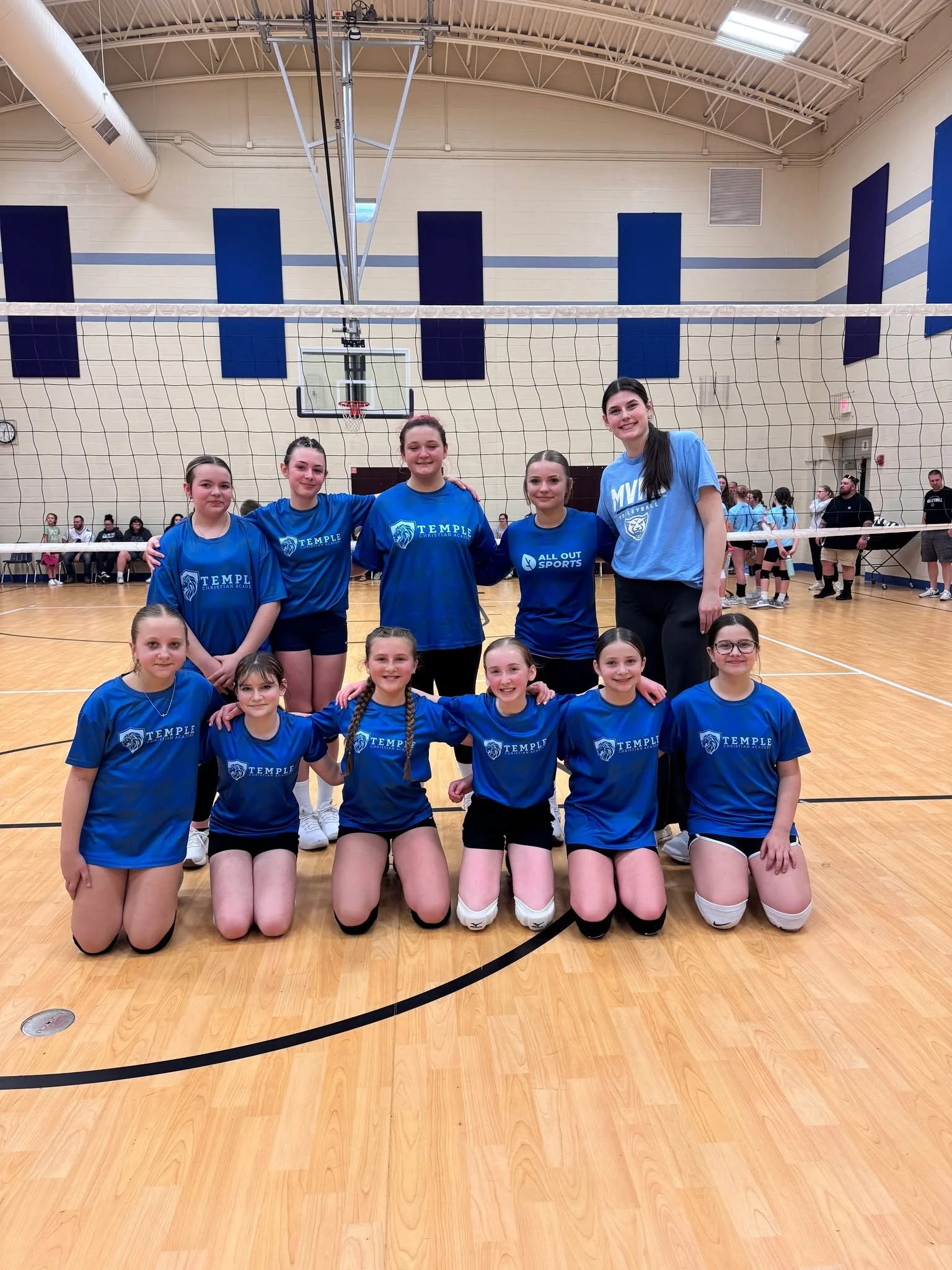 Scroll through the gallery of our 2026 All Out Volleyball Tournament Runner Ups!  Great job today ladies! Thankyou for all your hard work, effort, and sportsmanship on and off the court today!

#allout #youthvolleyball #sportsmanship