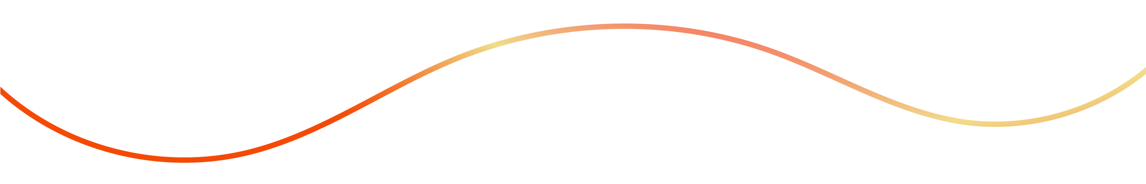 A stylized graphic of a landscape with mountains and a setting sun, with a bold orange band at the bottom.