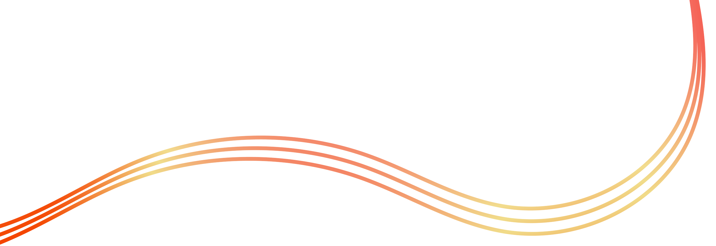 Colorful abstract wavy lines on a black background.