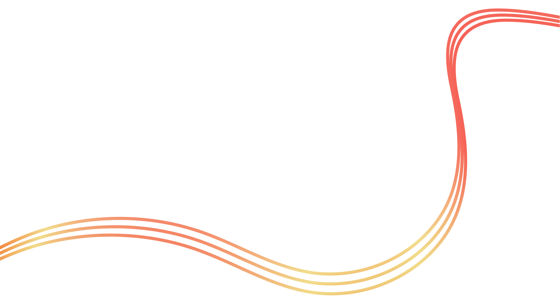 Abstract background with flowing curves in shades of orange, yellow, and red.
