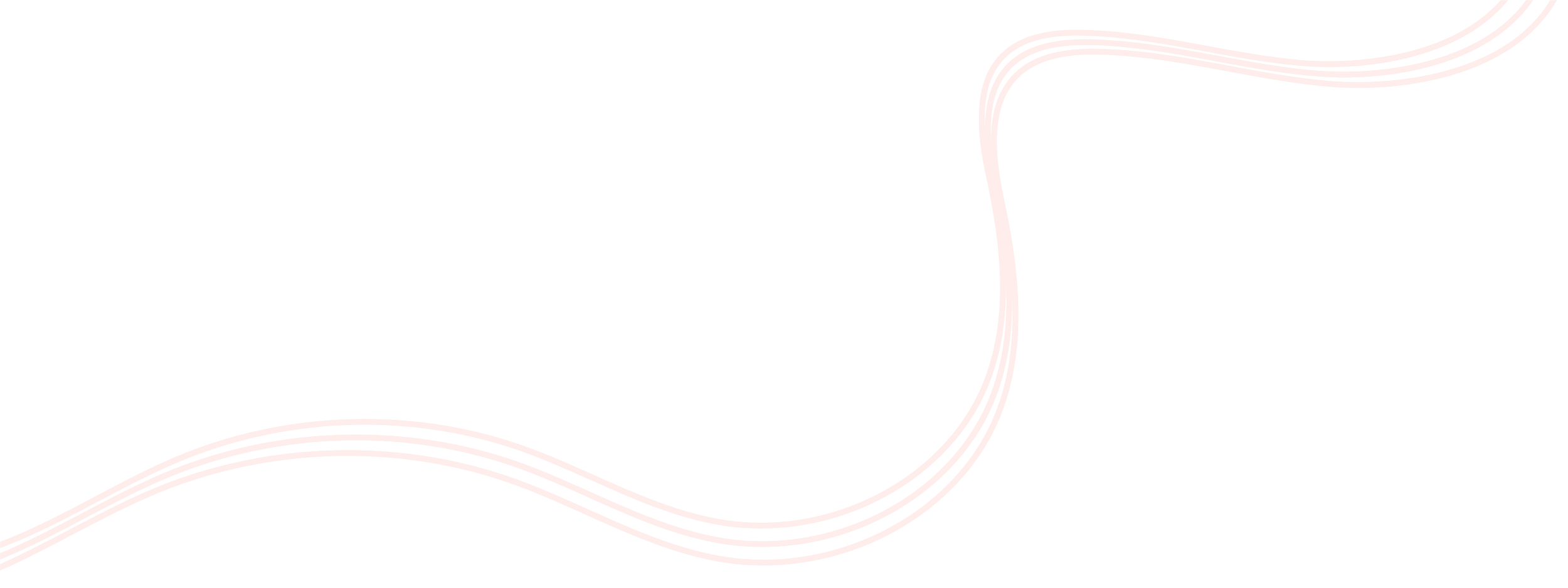 An image with abstract pink wavy lines on a white background.