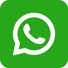 Green background with white WhatsApp logo, a speech bubble with a phone icon inside.
