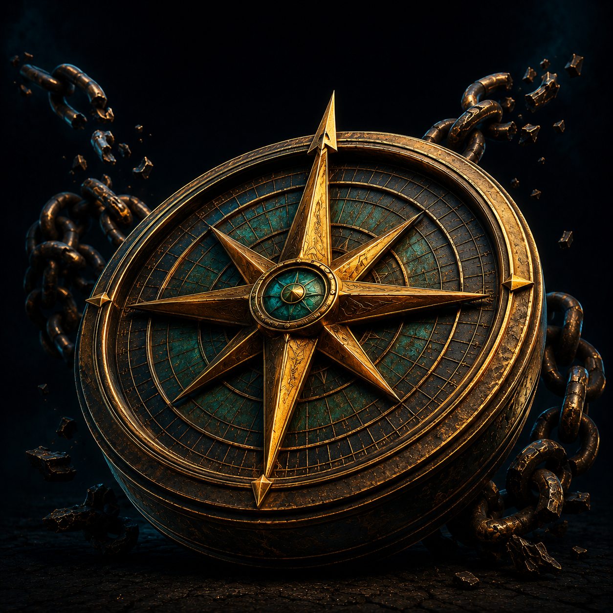LFRG-002 — Compass of Liberty
Direction transforms desire into purpose.