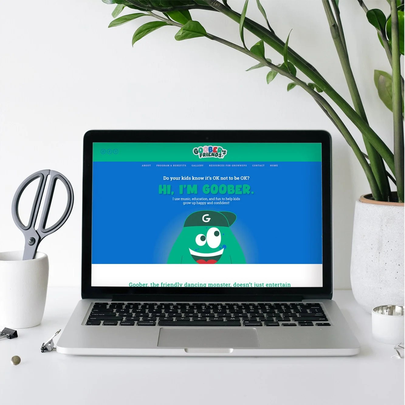 Website and branding, logo, visual identity for Goober's Friends. Frosting Creative Co. is a website designer in Louisville, KY, we help growing businesses reach their goals. 