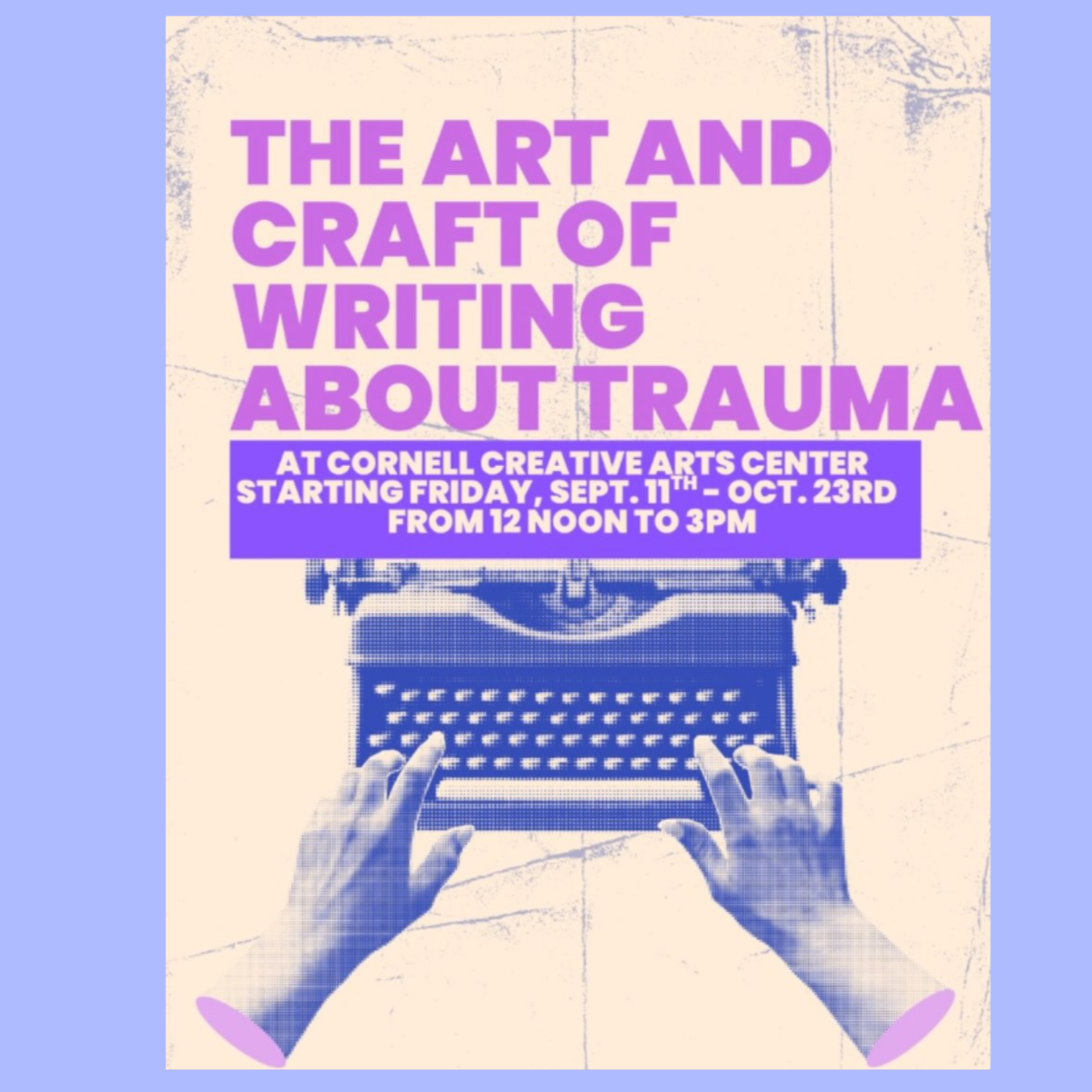 The Art and Craft of Writing about Trauma