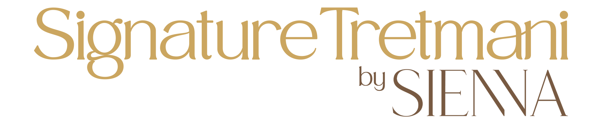 Logo for Signature Tremani by Sienna with stylized text