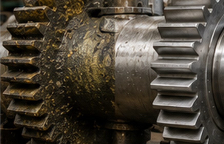 Laser surface restoration for industrial machinery and equipment