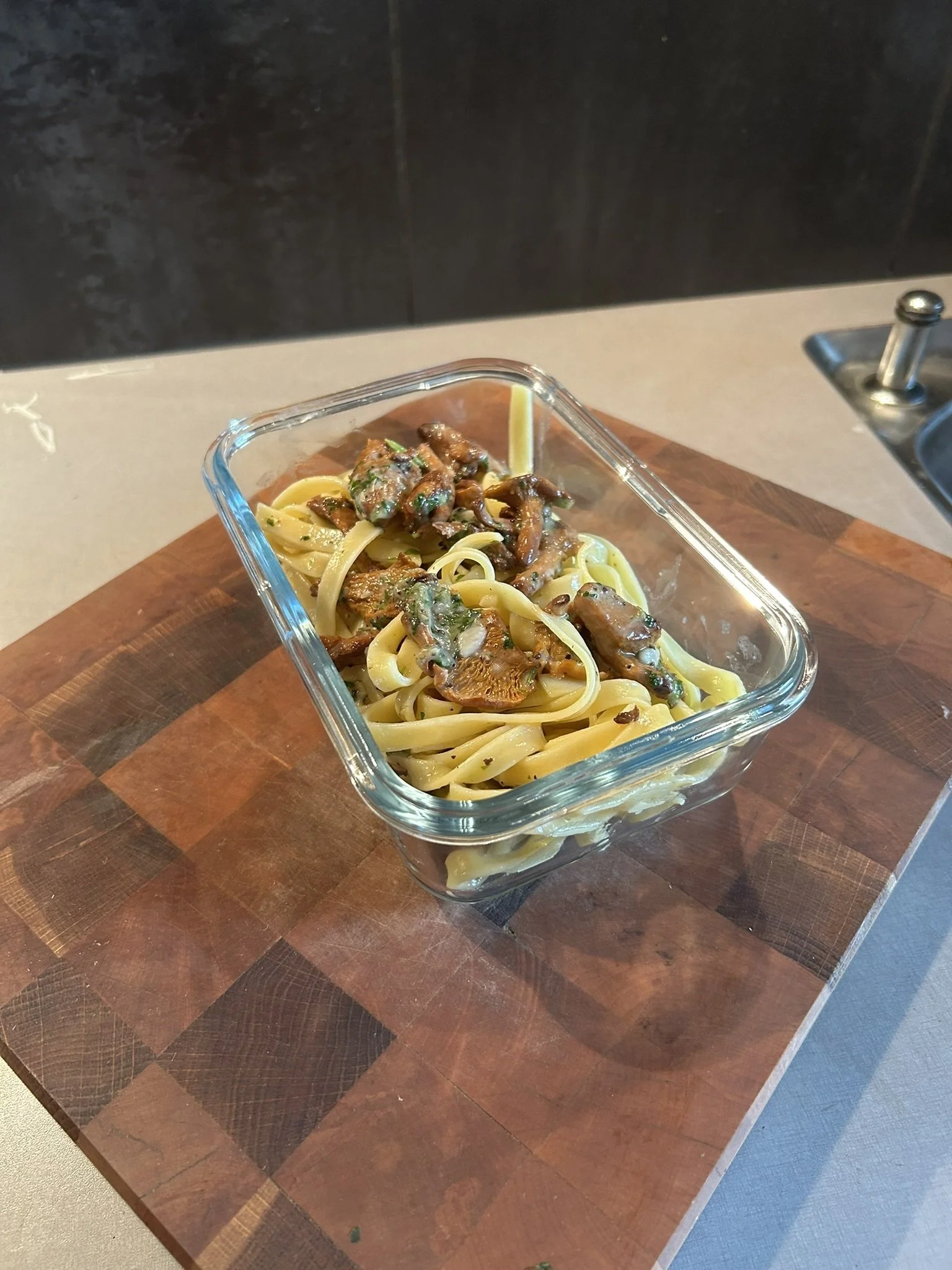 Tryffelpasta med kantareller