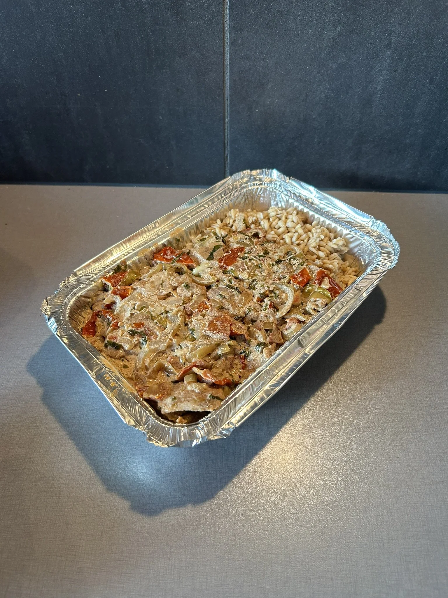 Kycklinglår med soltorkade tomater