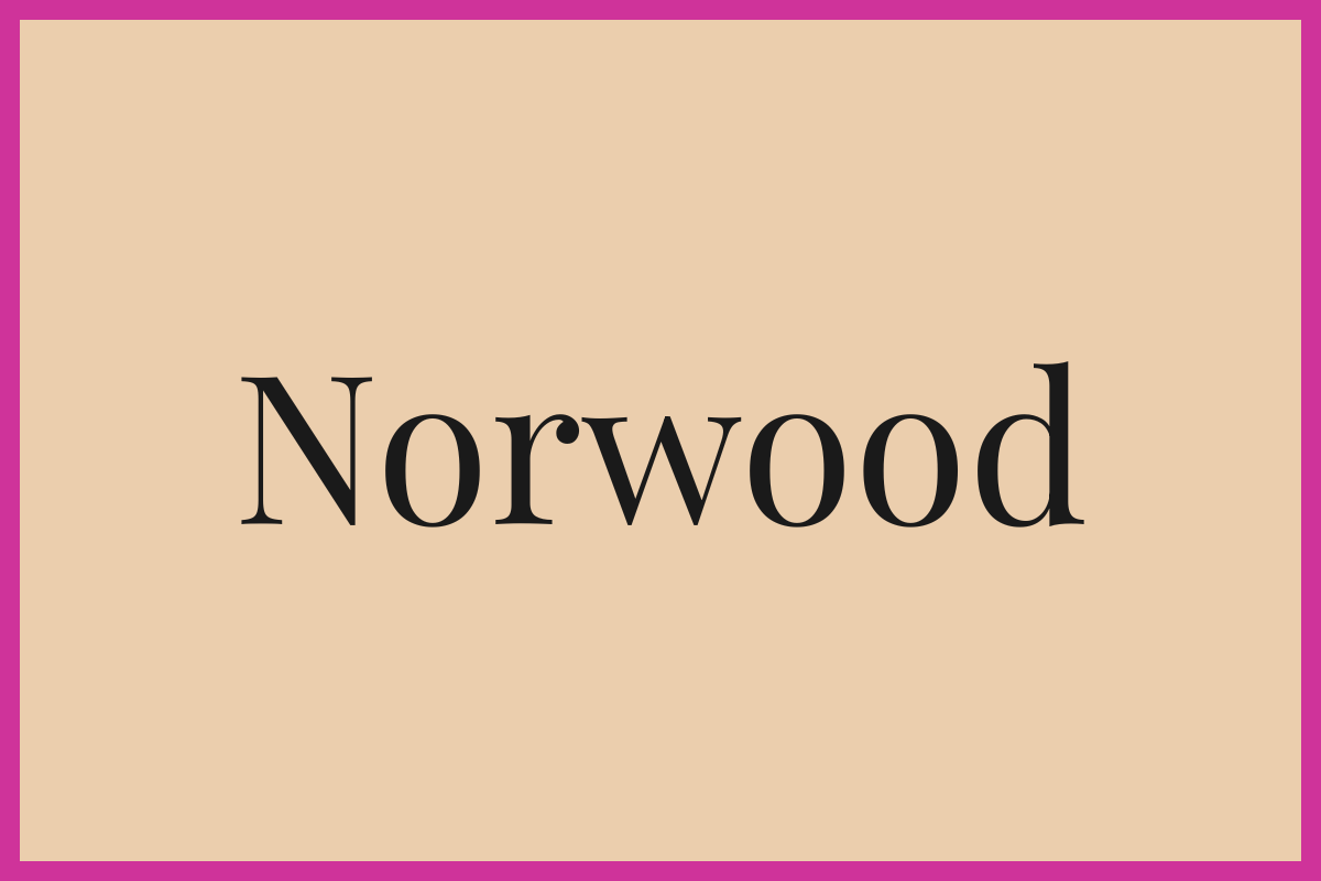 Norwood NJ real estate