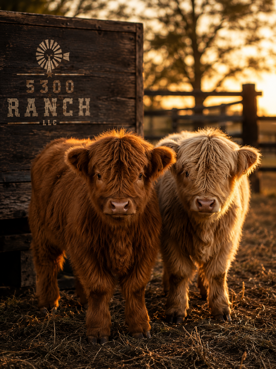 Mini Highland Cow