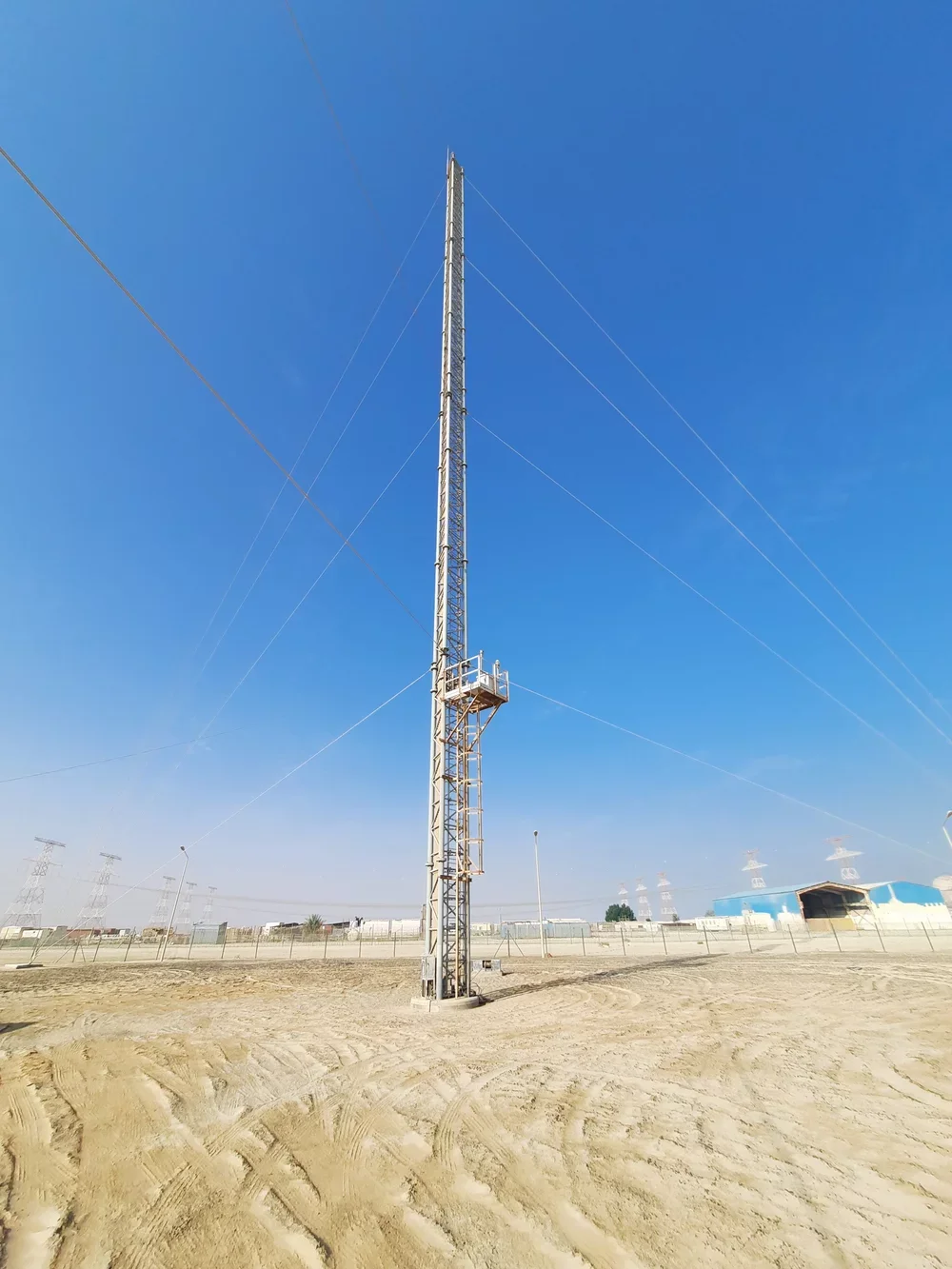 Nuclear Power Plant - Meteorological Mast Structural Assessment