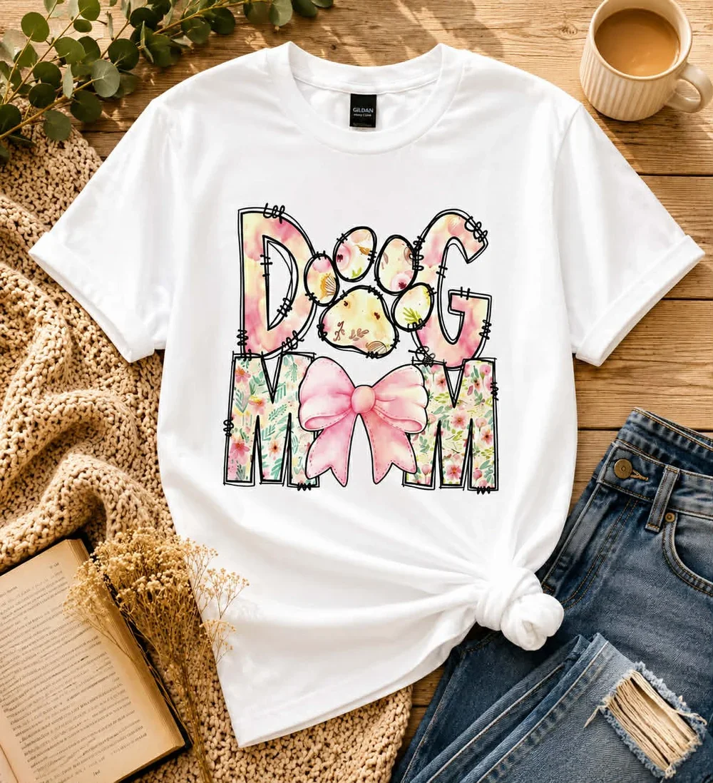 Dog Mom-Floral