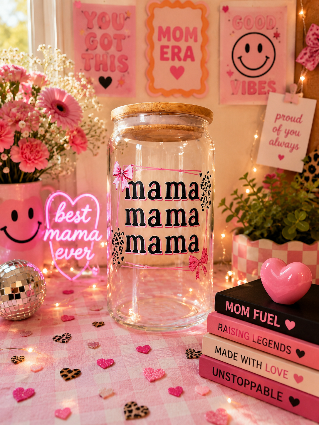 Cheetah Mama- cup