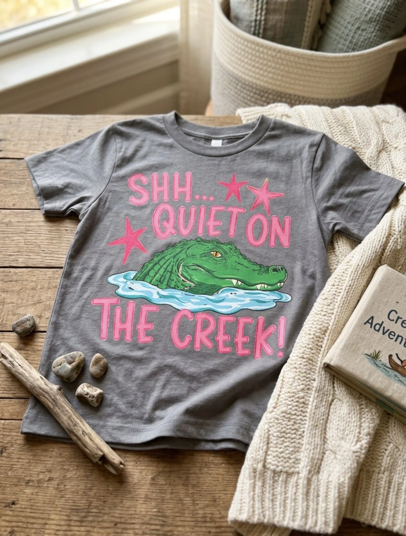 Quiet on the Creek - toddler/youth