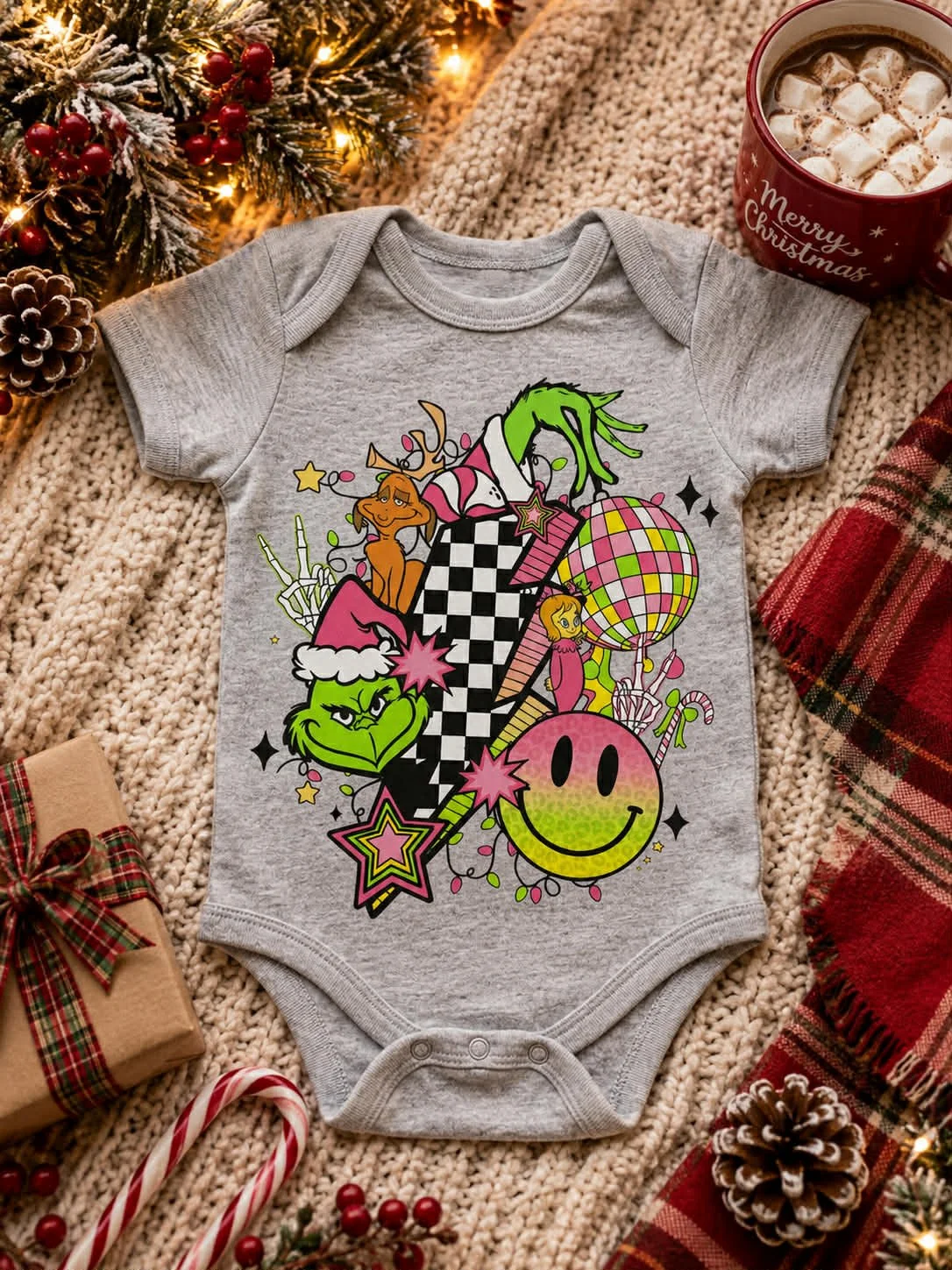 Retro Grinch- infant