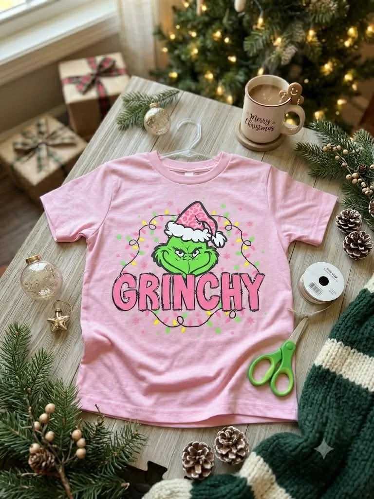 Grinchy- pink