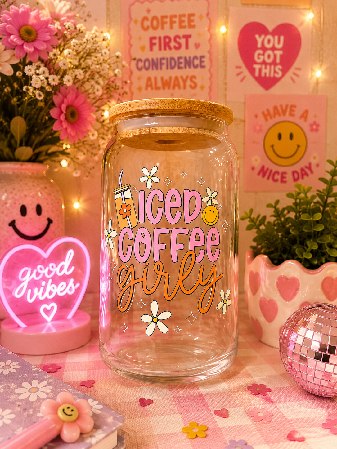 Iced Coffee Girly- cup